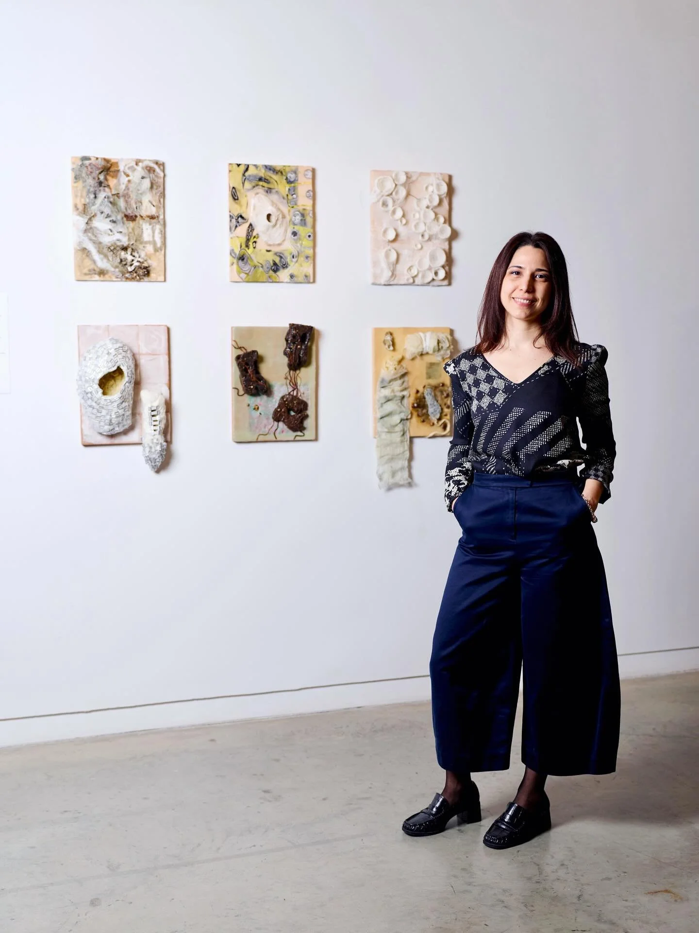 So pleased to acquire and place work from @nazliefee&rsquo;s Open Weave installations, currently on view at the @bronxmuseum AIM Biennale. 

Thank you @nazliefee for a wonderful studio visit and for the opportunity to dive deeper into your conceptual