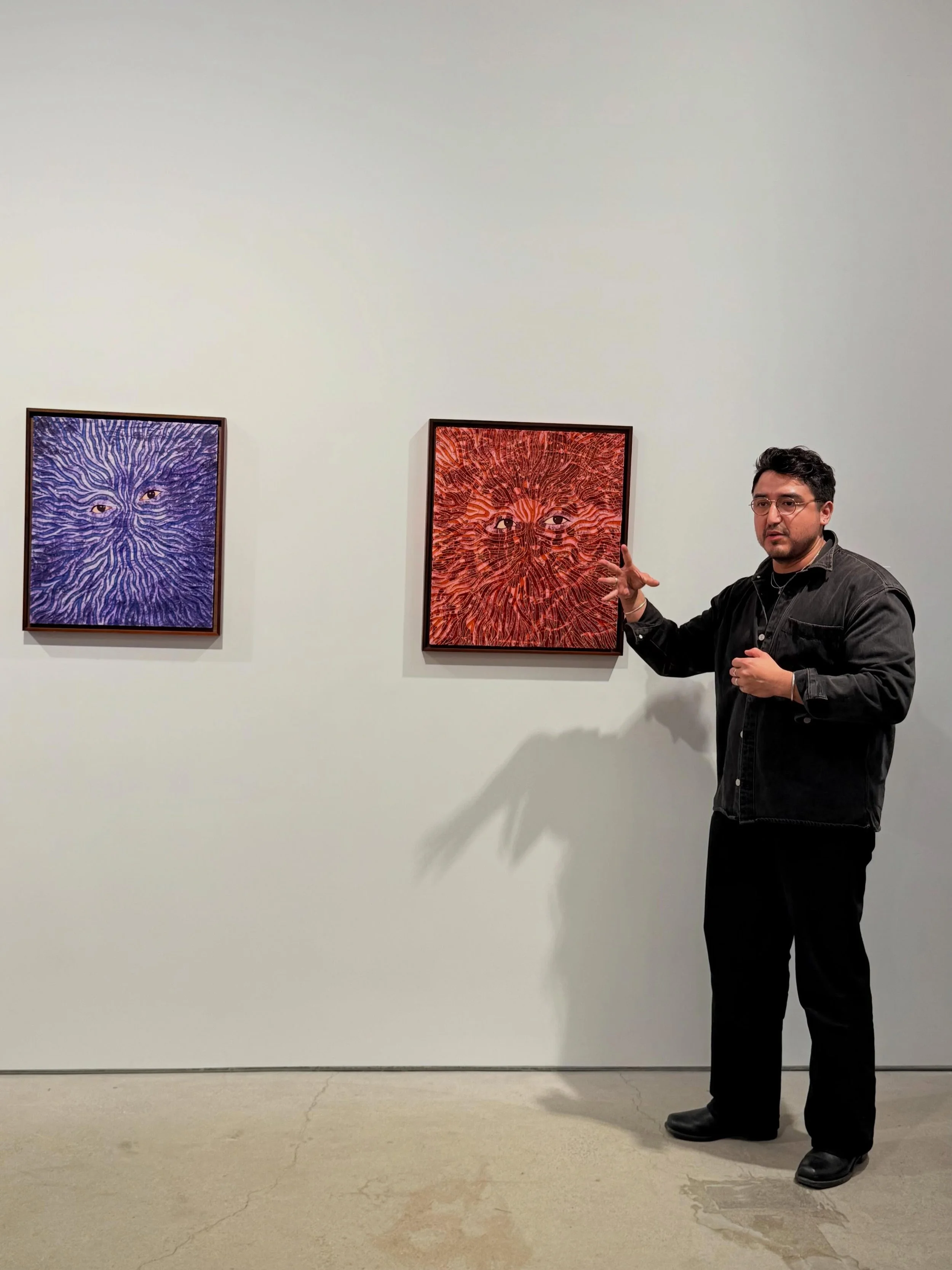 Congratulations @felipebaeza on the occasion of Anima, the first institutional survey of the artist&rsquo;s wide-ranging practice at the Print Center @printcenternewyork.

&ldquo;Baeza is known for figuration that combines elements of printmaking, co