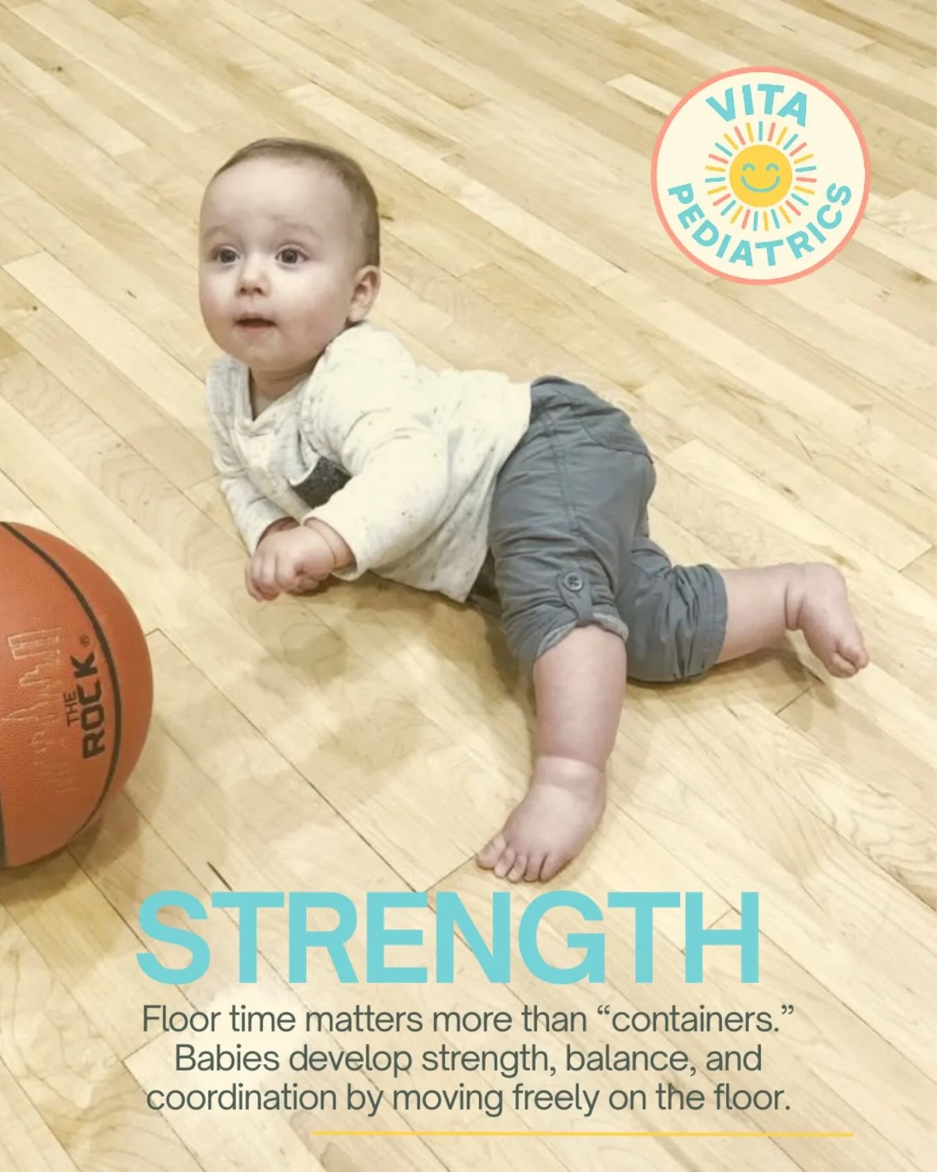 Who&rsquo;s ready to move and groove today!? ✨☀️ Go babies, GO! 🤍~VITA