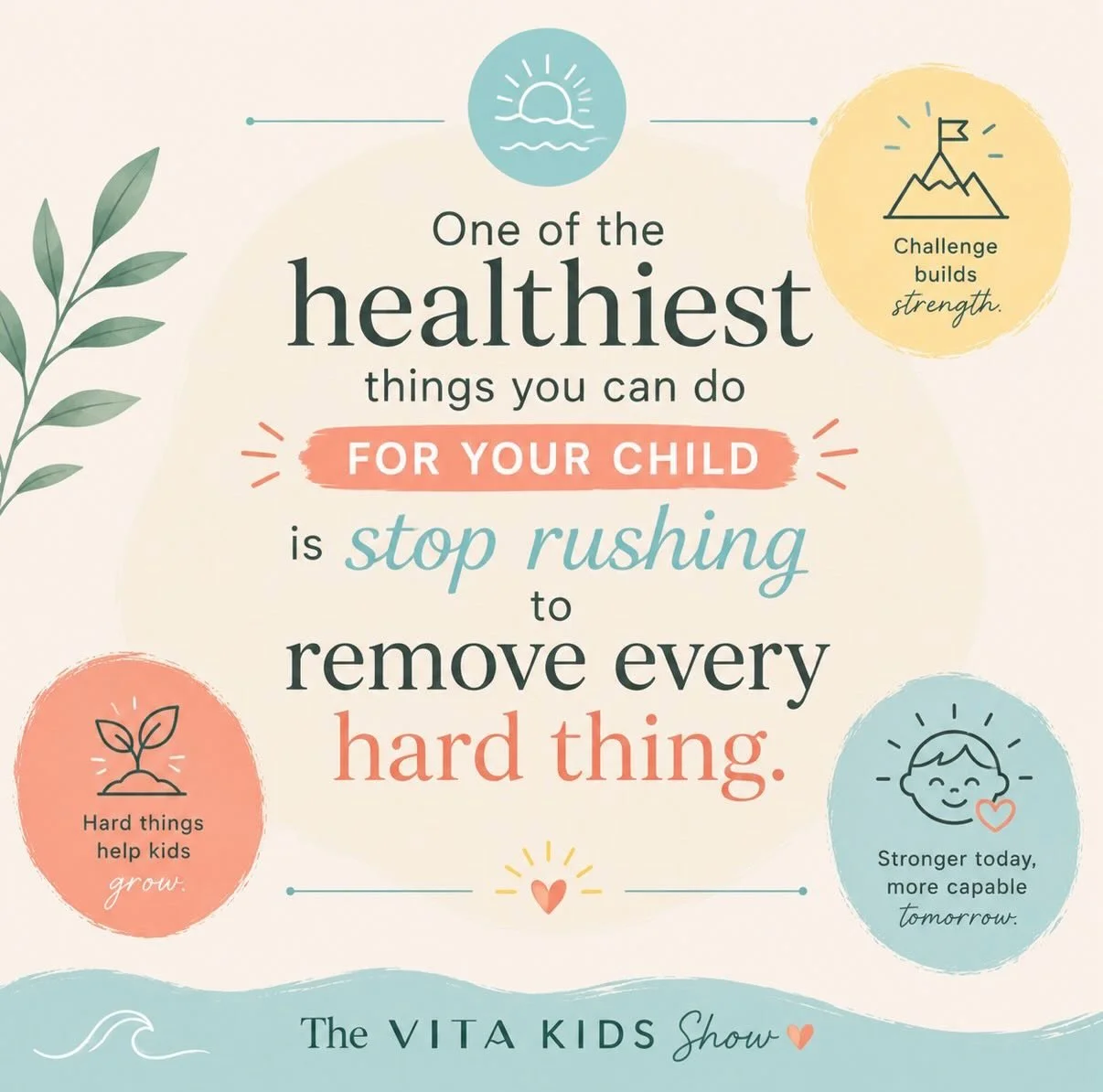 Kids become stronger when they experience small amounts of challenge, frustration, recovery, and success over and over again! We like to call this the &ldquo;just right challenge&rdquo;. 

And guess what! 

That&rsquo;s how confidence is built! Becau
