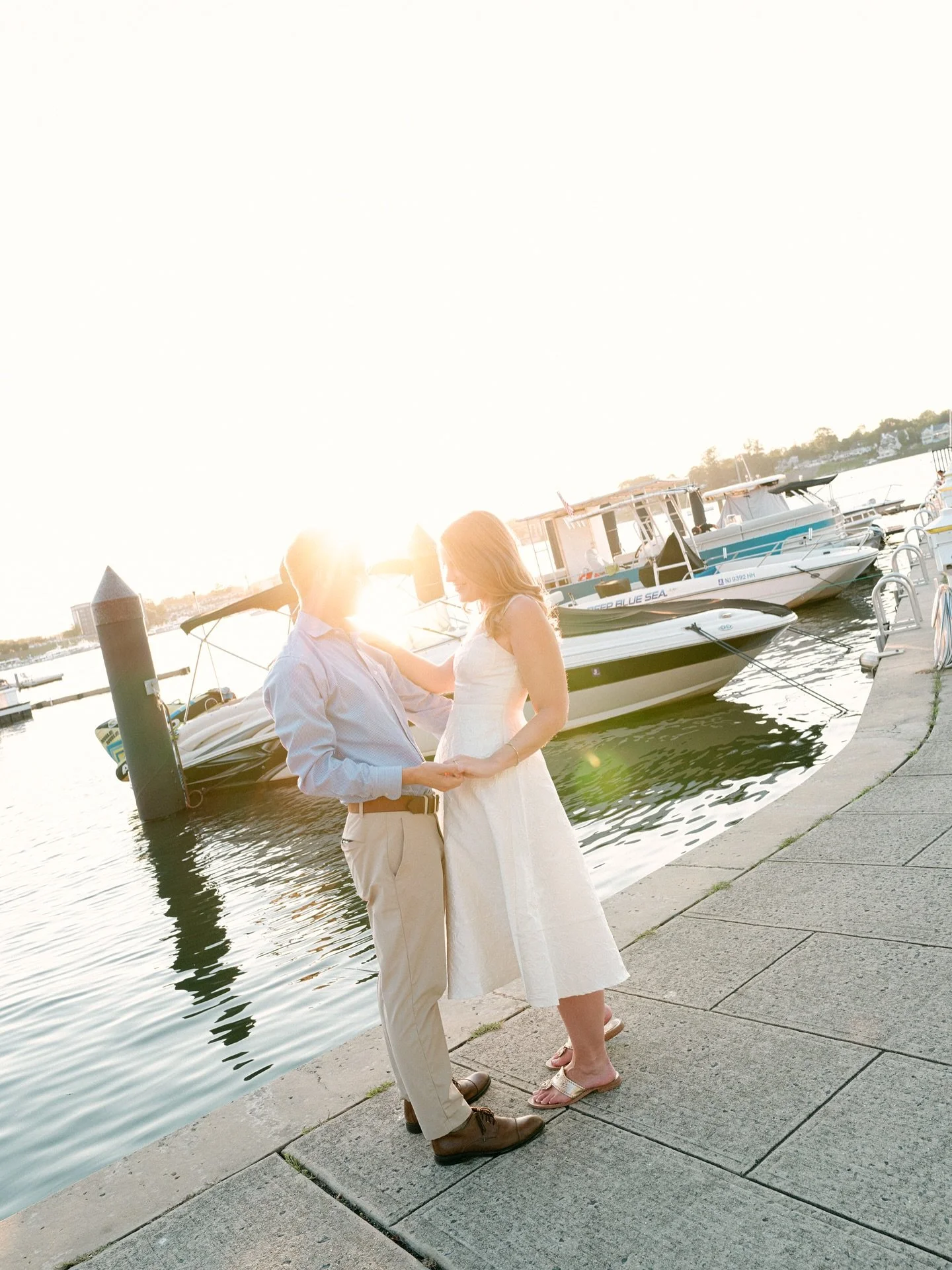 Brooke &amp; Ed 

Cannot wait for their marriage and celebration next September💌 this whole session felt so lovely and the weather was absolutely perfect&hellip;time hurry up!!
Shot on digital + 120mm

#njweddingphotographer #njwedding #jerseyshore 