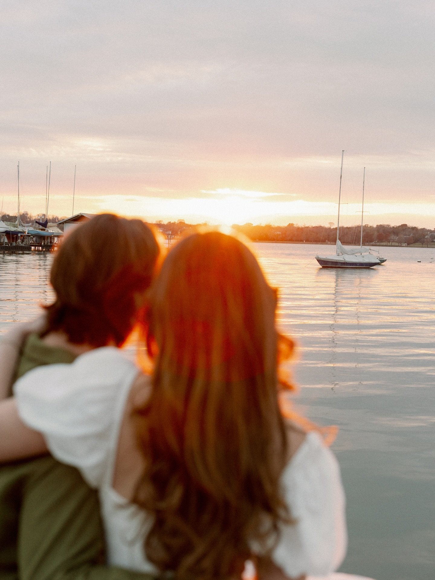This day last year with Hope &amp; Marshall ⛵️🍃💌