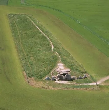 West Kennet Long Barrow is one of Britain's largest Neolithic tombs. It holds cremations and the partial remains of at least forty-six people.