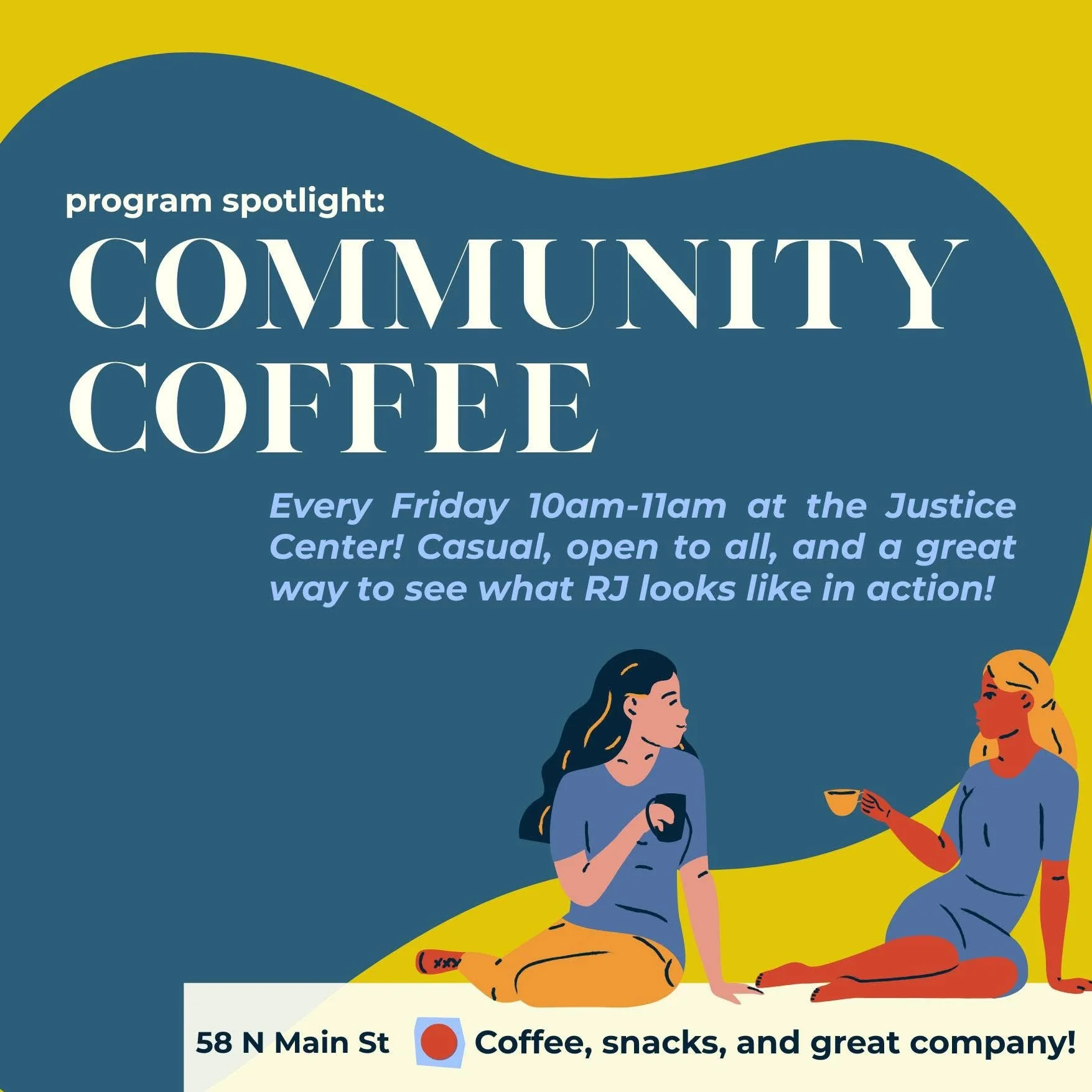Coffee Hour at HCRJC Sponsored by King Authur Baking Co.