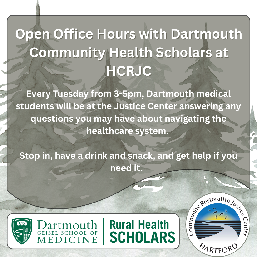 Open Office Hours with Dartmouth Community Health Scholars