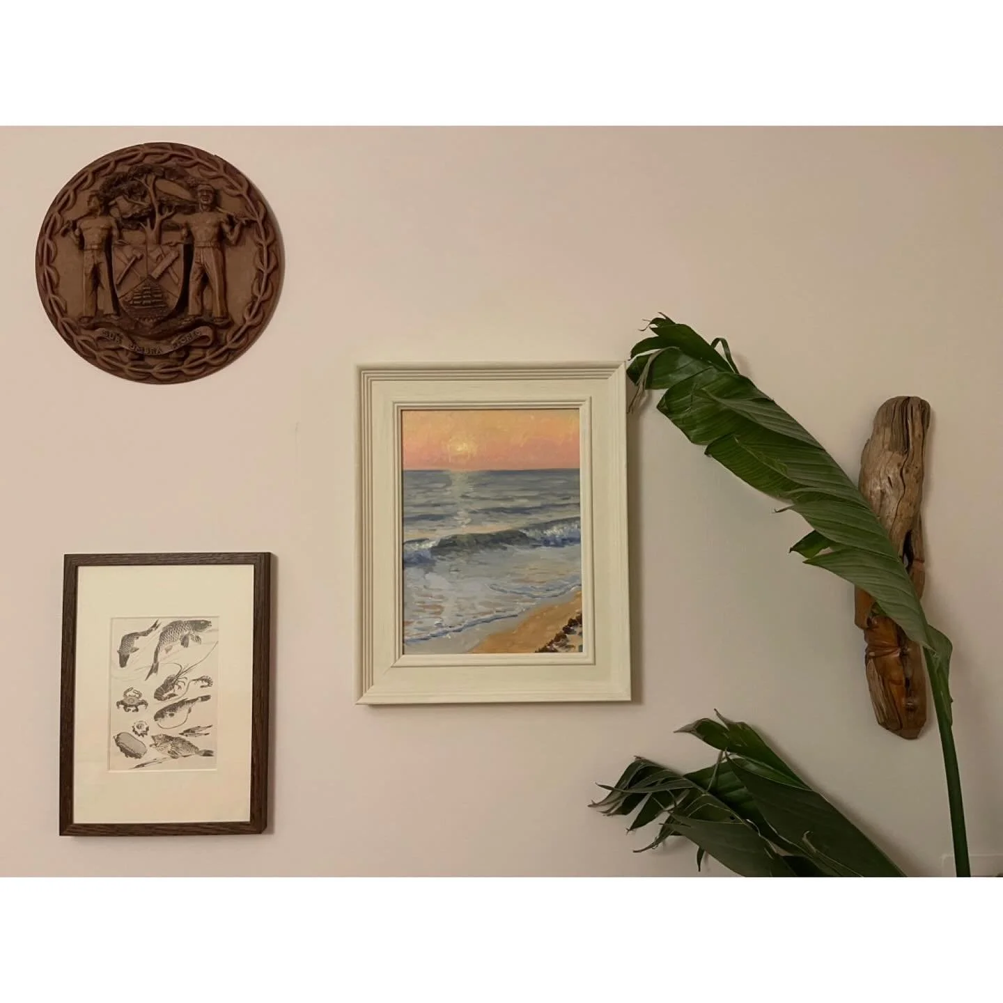 An older one from Belize newly framed and off to a new owner. Have a look at my website (link in bio) to see what&rsquo;s still available from my older paintings.

#pleinair #pleinairpainting #landscapepainting #cityscape #oilpainting #oilpaintings #