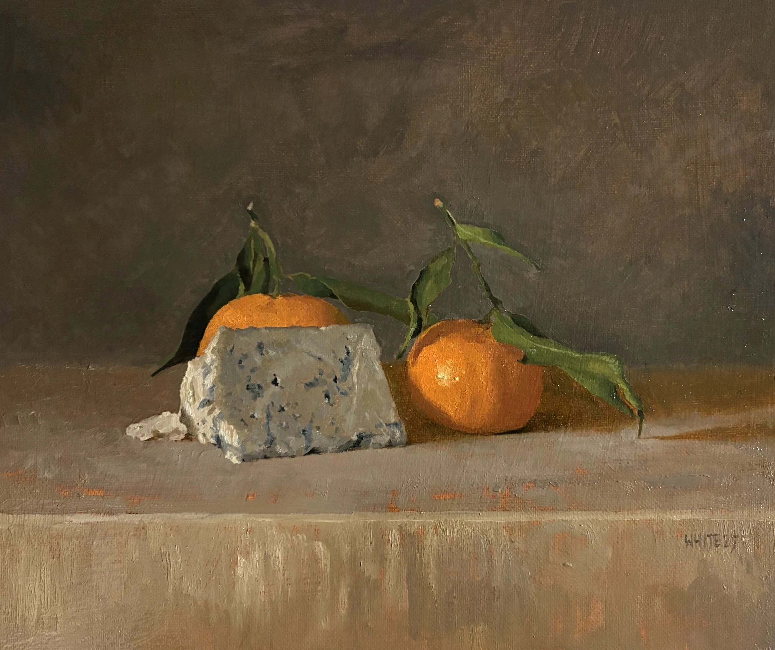 Clementines and Fourme d’Ambert