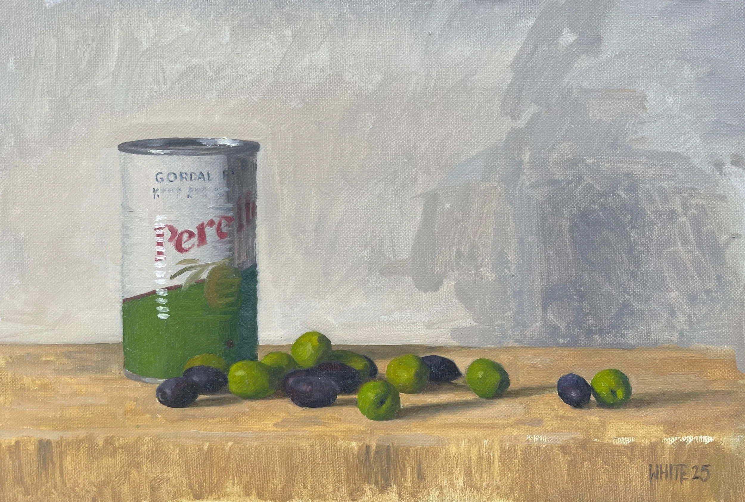 Queen, Nocellara and Perello - Oil on panel