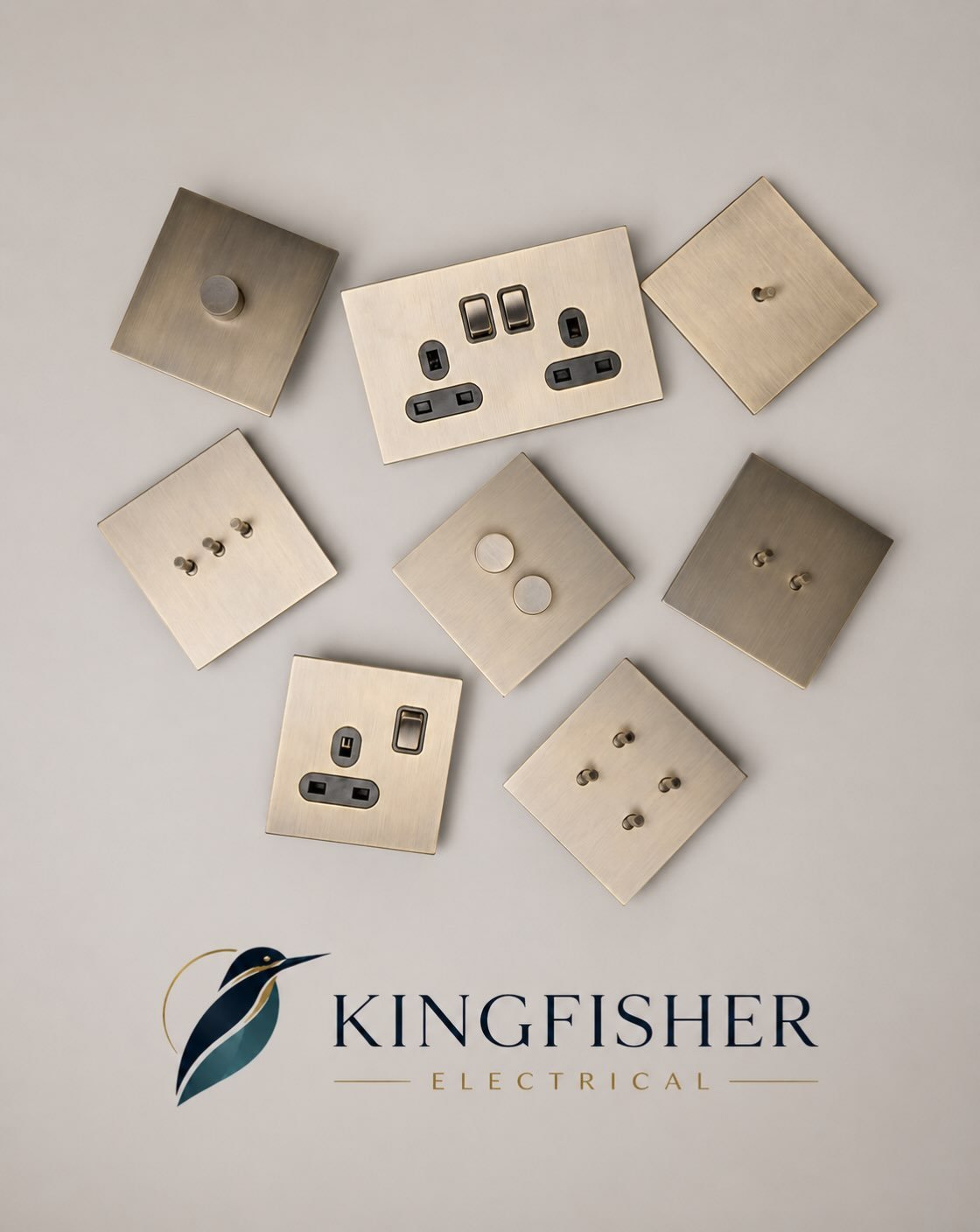 The details matter.

We work with high-quality suppliers and carefully selected finishes to make sure every part of an installation feels considered, not just functional.

From switches and sockets to lighting and controls, the right products make a 