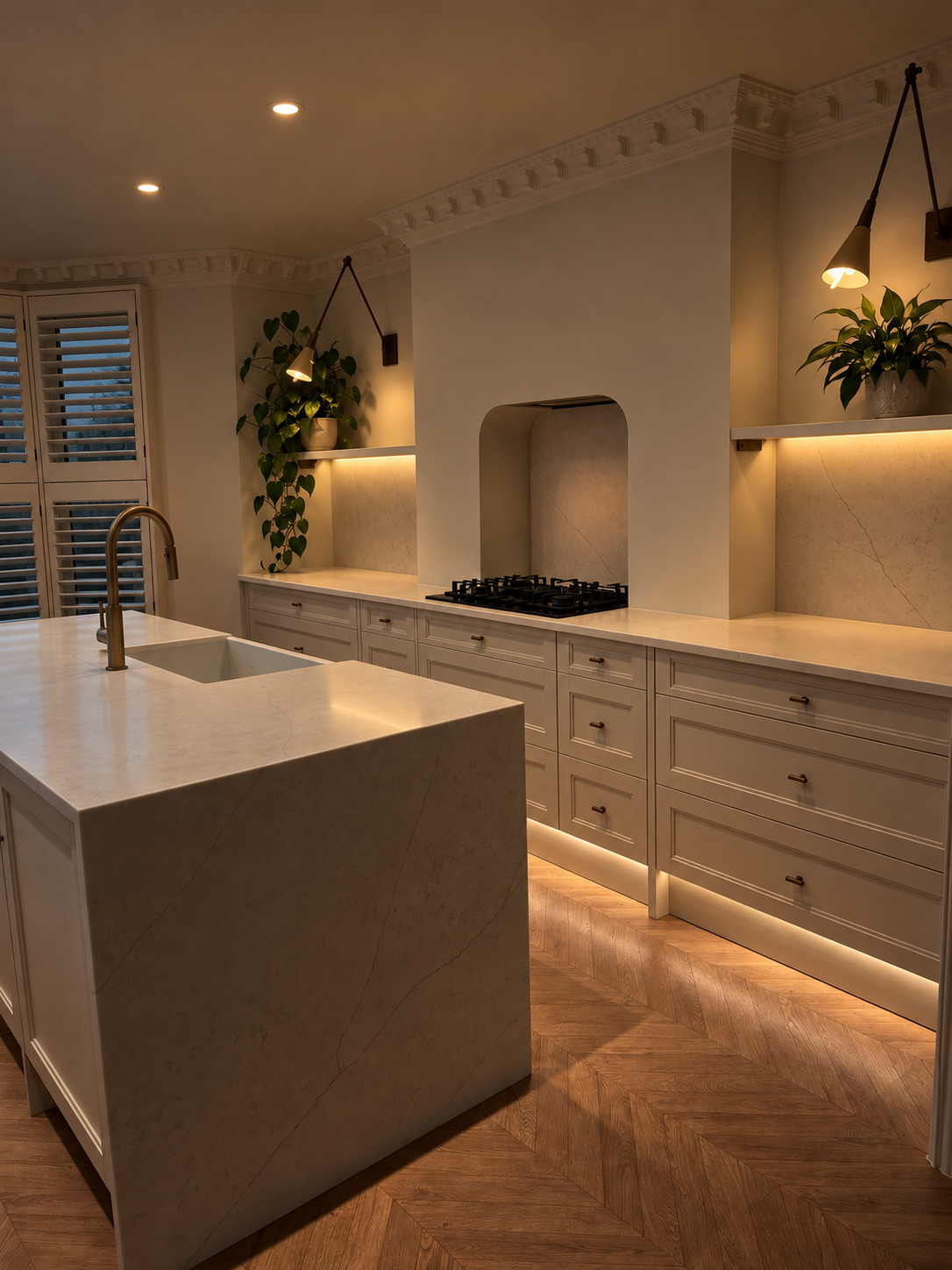 High End Residential Kitchen In Maida Vale Home