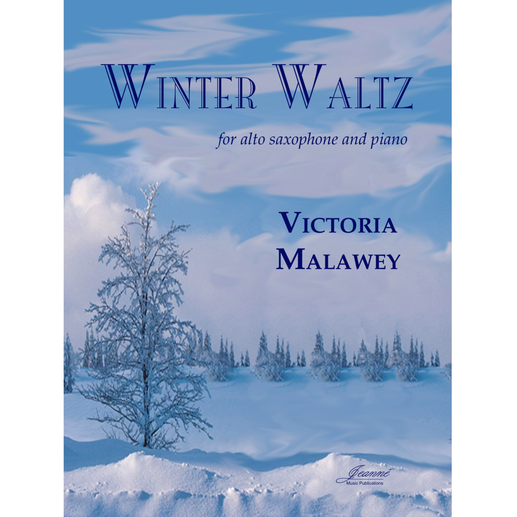 Winter Waltz (2009) for alto saxophone and piano