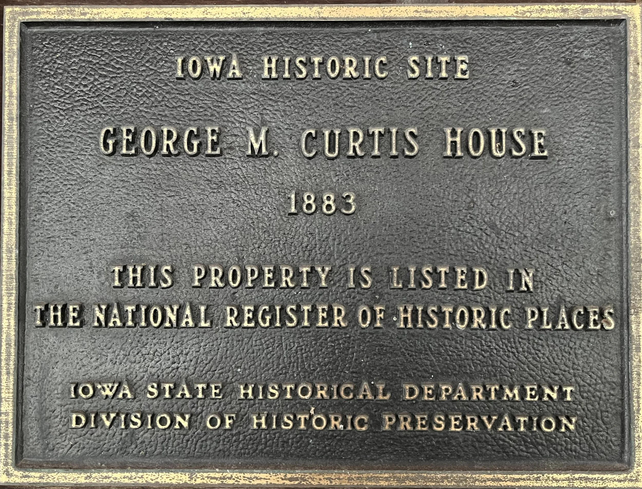 national register of historic places plaque