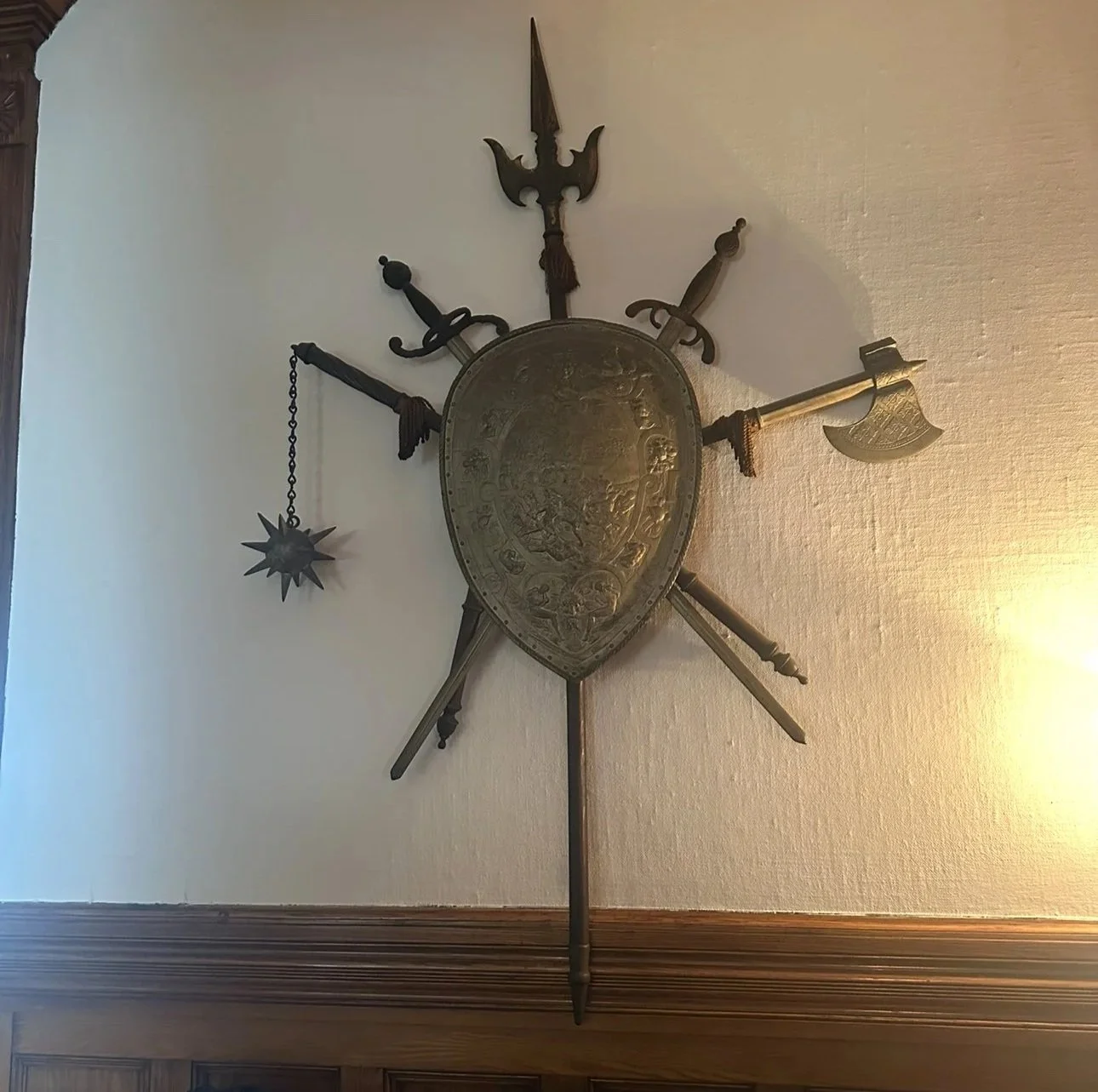 The Curtis family crest from Clinton, IA