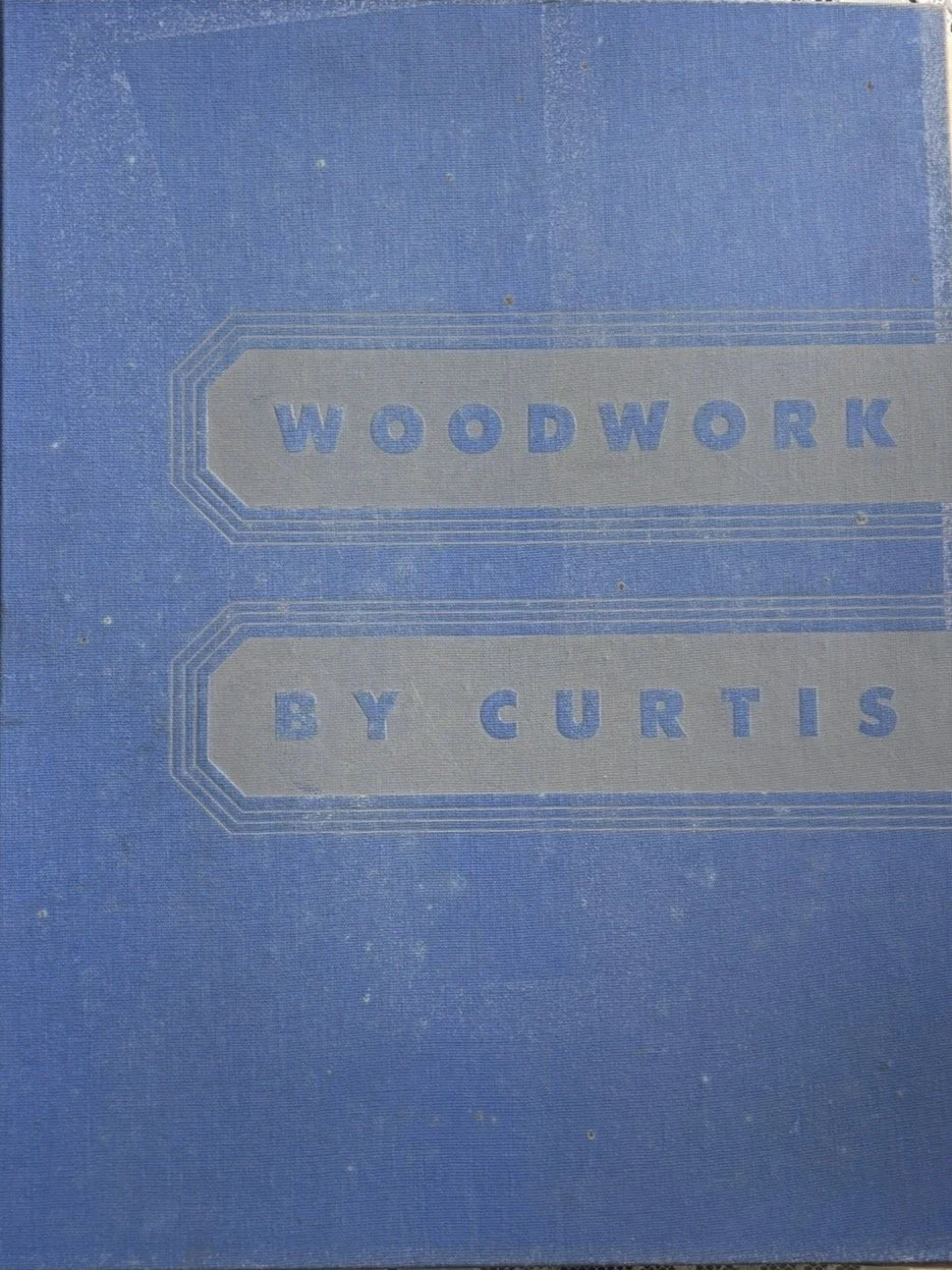 Curtis woodworking book cover