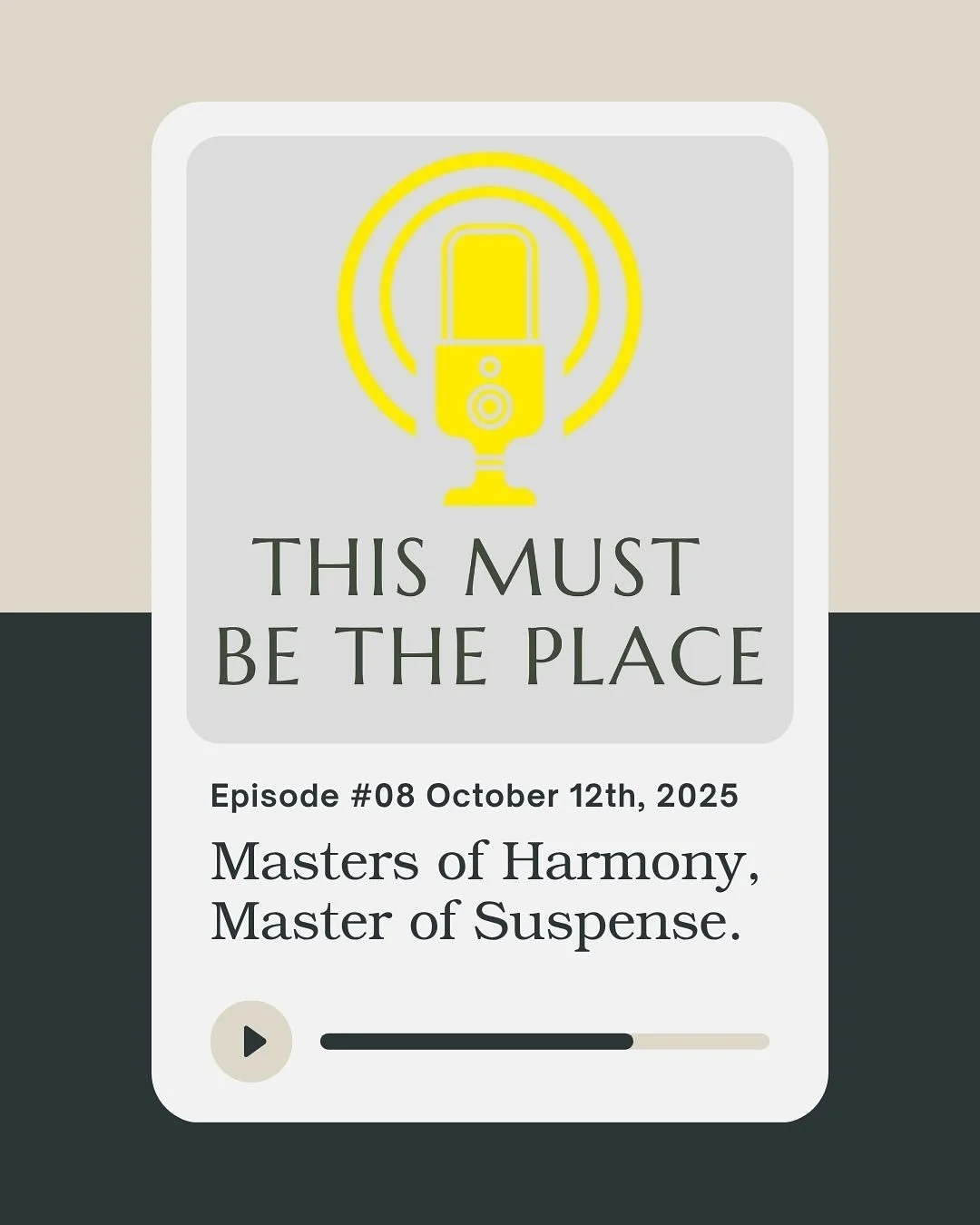 This Must Be The Place Episode 8 is live for your Sunday Morning enjoyment!

Take a listen as we chat with a member of the Yale Whiffenpoofs, a storied A Capella group. Tabatha has a local tie to Healdsburg having grown up here, and she previews what