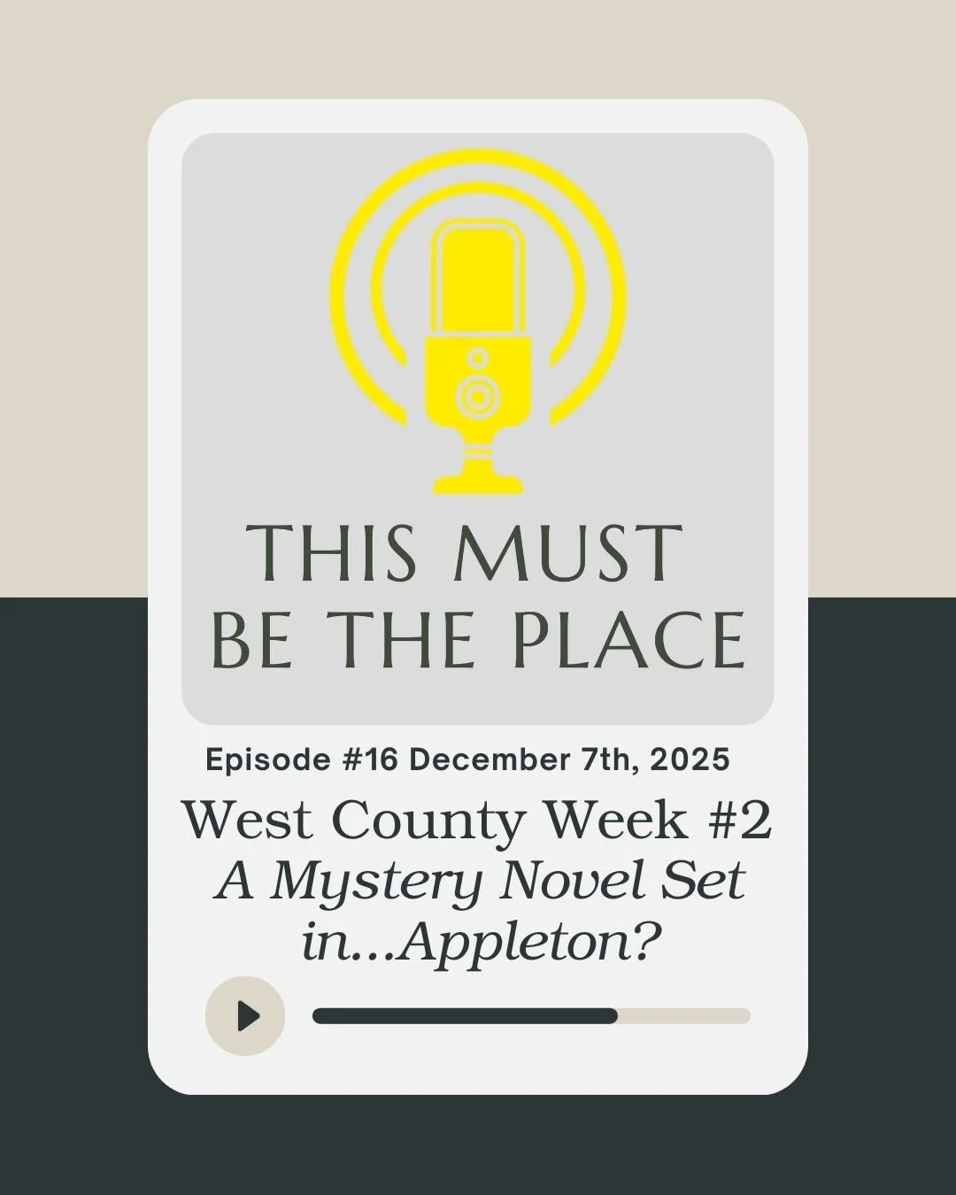 Our next episode release for &ldquo;West County Week&rdquo; has dropped!

Santa Rosa-based author Scott Lipanovich discusses his Jeff Taylor mystery series and his highly anticipated new novel, West County. 

Scott delves into his creative journey, s