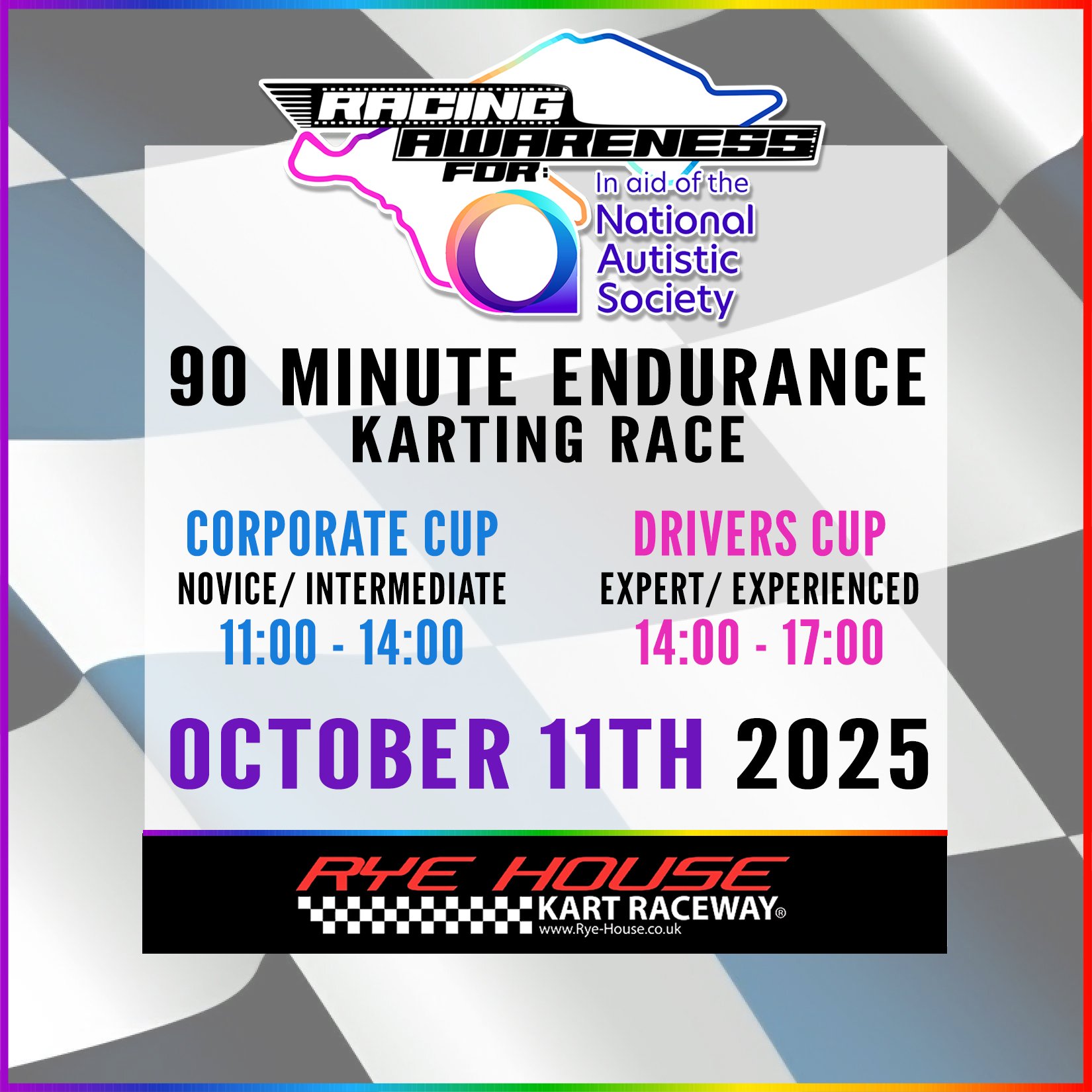 Racing Awareness For - is back for 2025!
