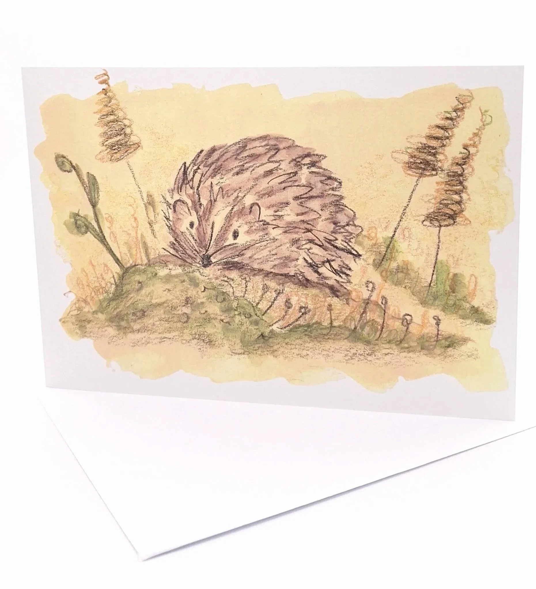 Greetings Card of "Nestled in the Meadow" - Rachel & Sarah