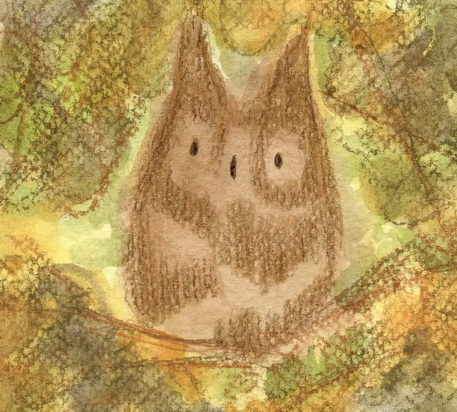 Print of "Gaze In The Moonlit Thicket" - Rachel & Sarah
