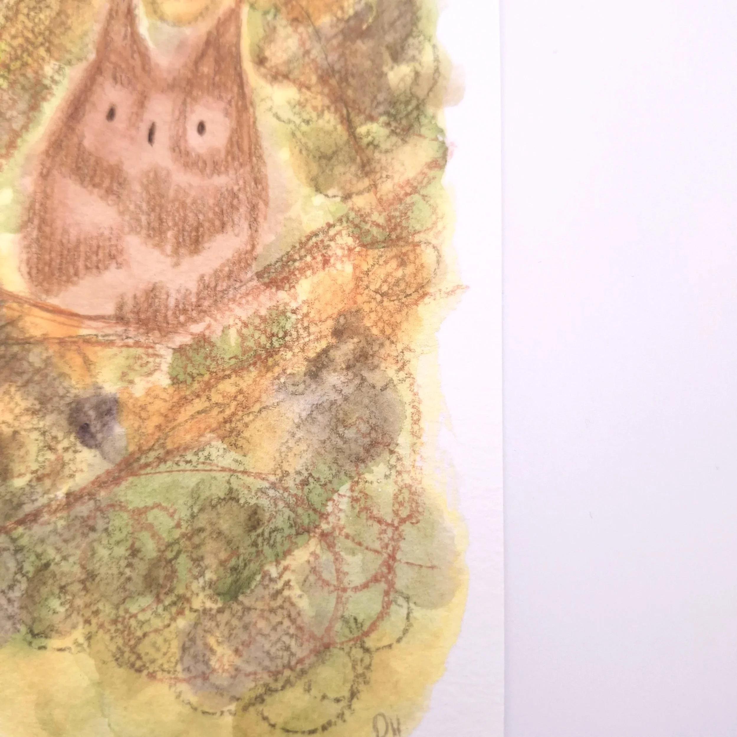 Gaze in the Moonlit Thicket – Original - Rachel & Sarah