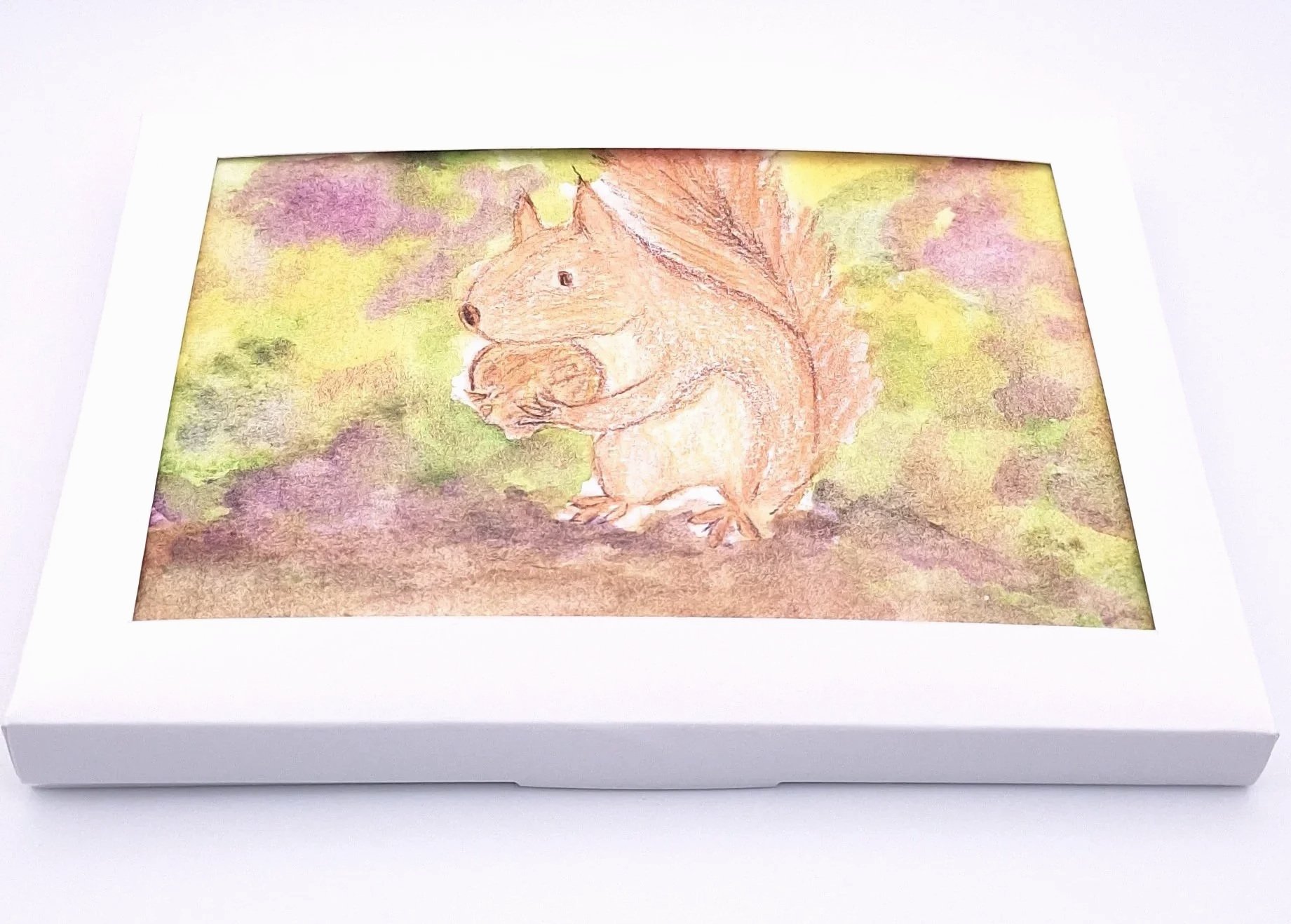 Greetings Card of "Forage in the Wild Patch" - Rachel & Sarah