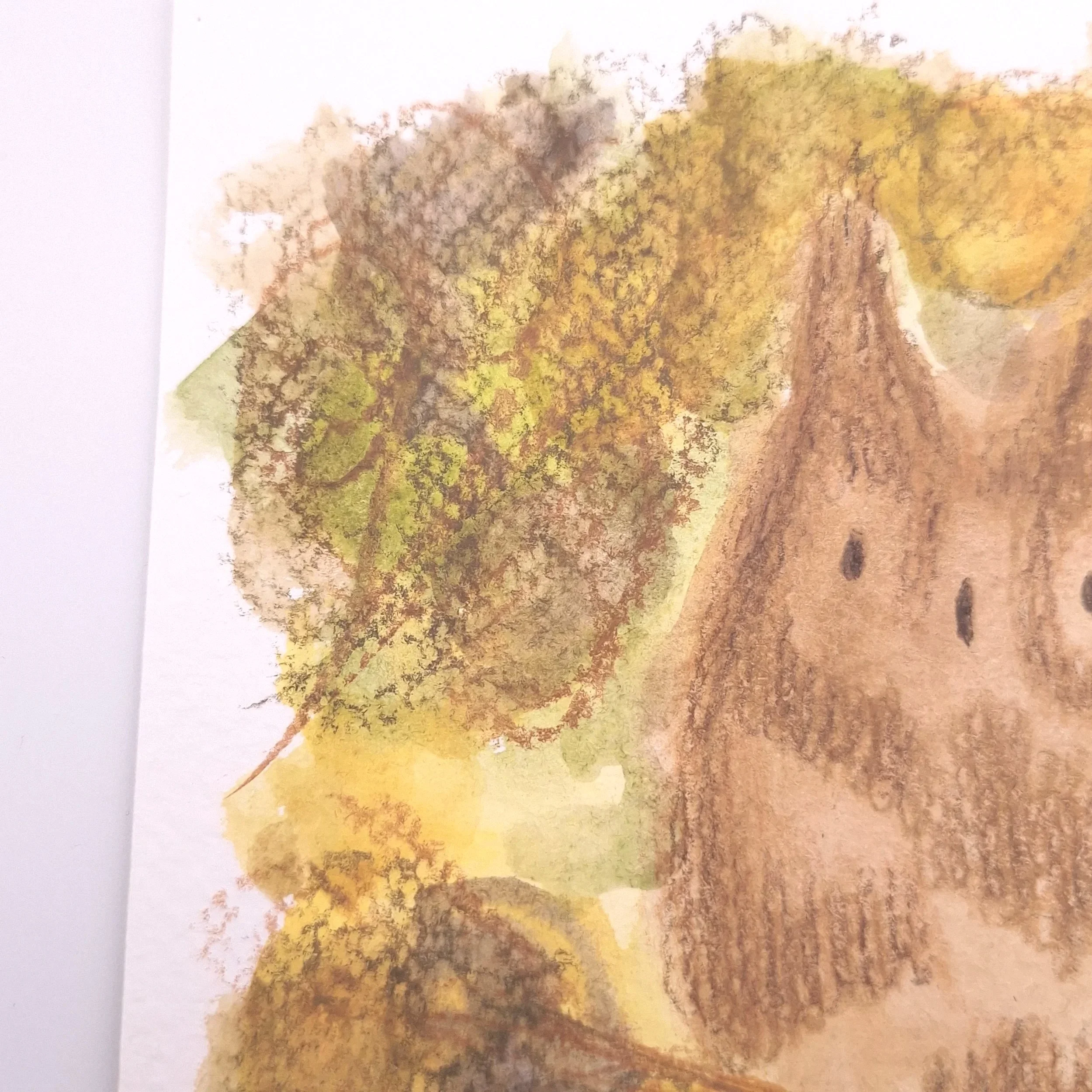Gaze in the Moonlit Thicket – Original - Rachel & Sarah