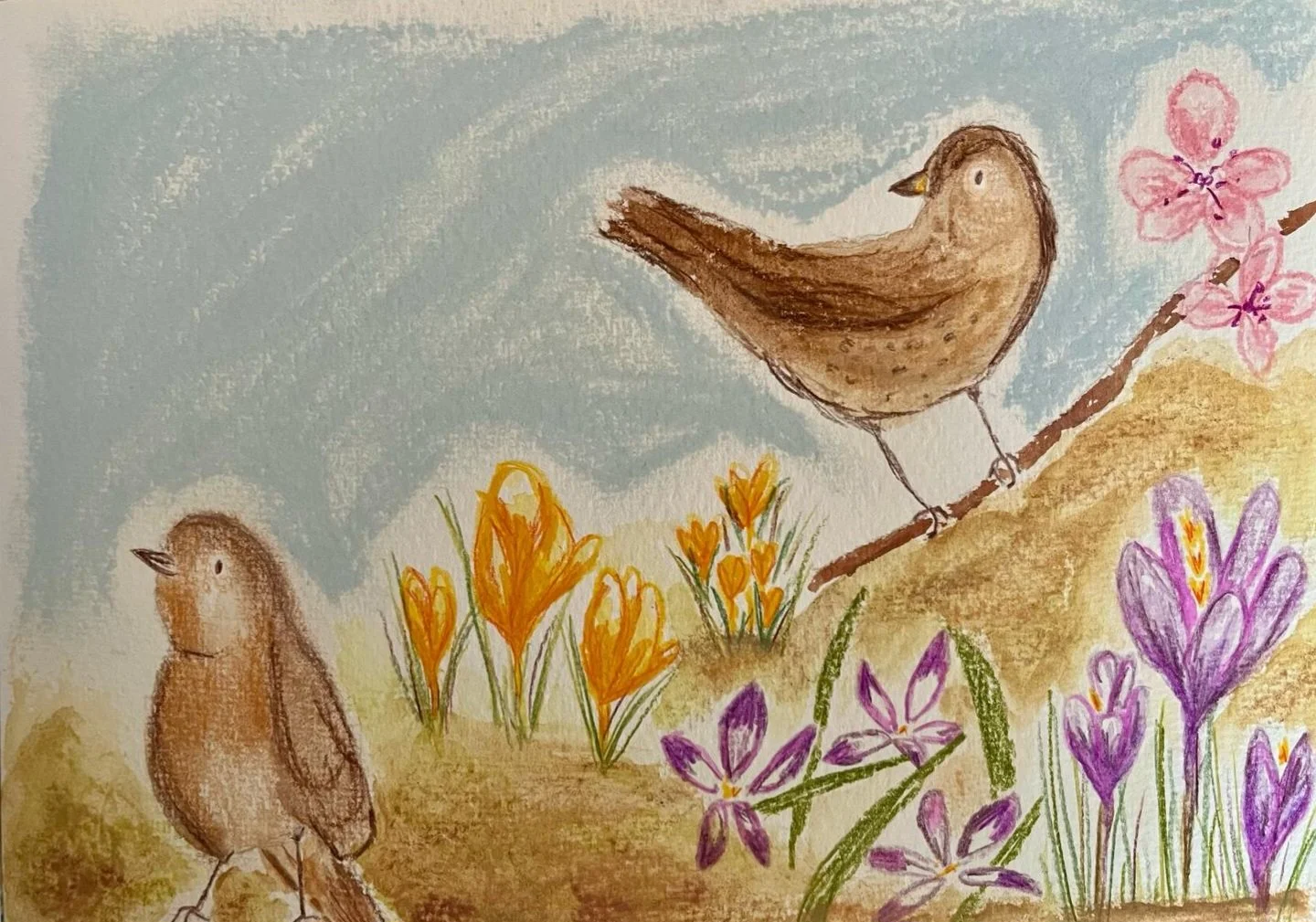 Whistle Among The Flowers