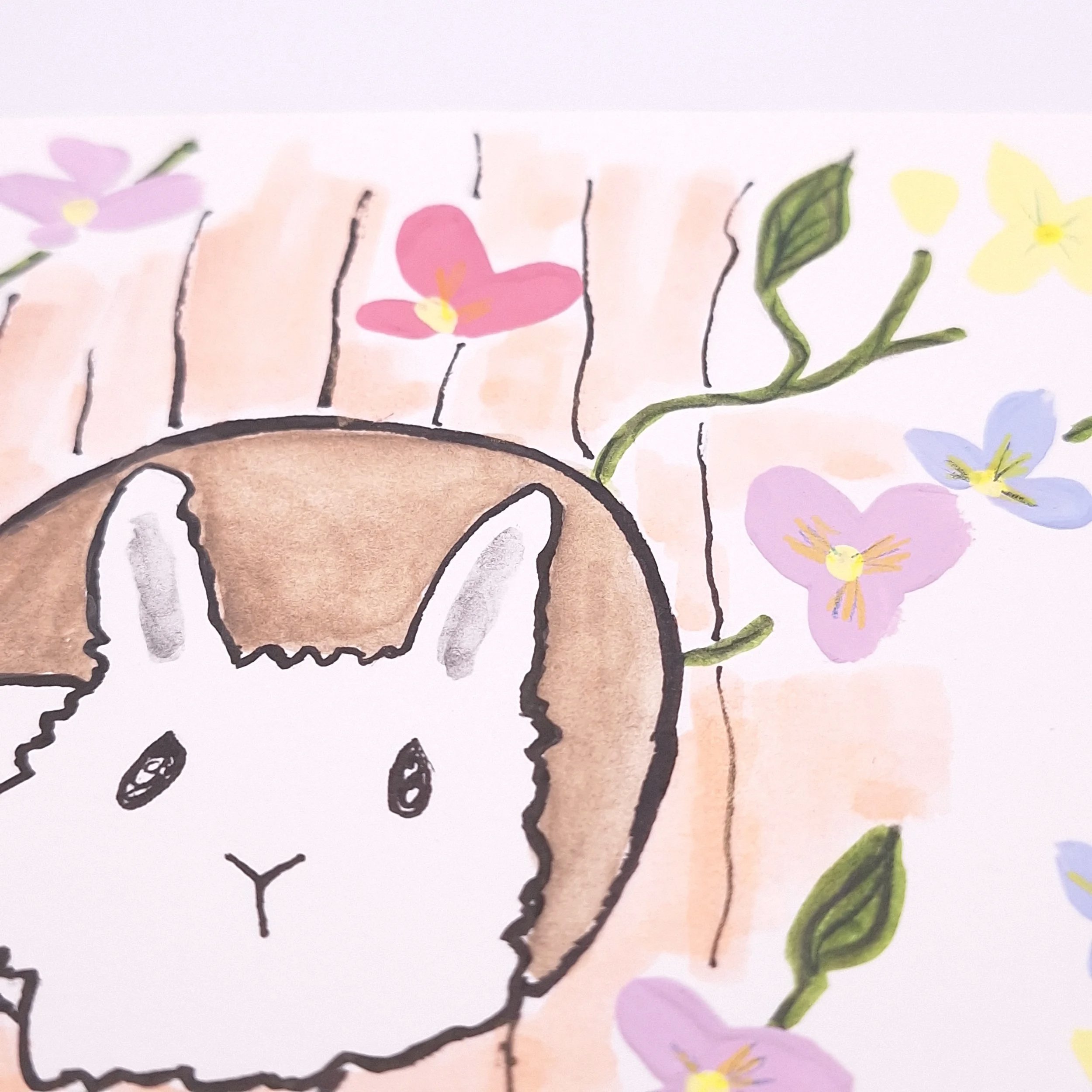 Burrow in the Blossom Tree – Original - Rachel & Sarah