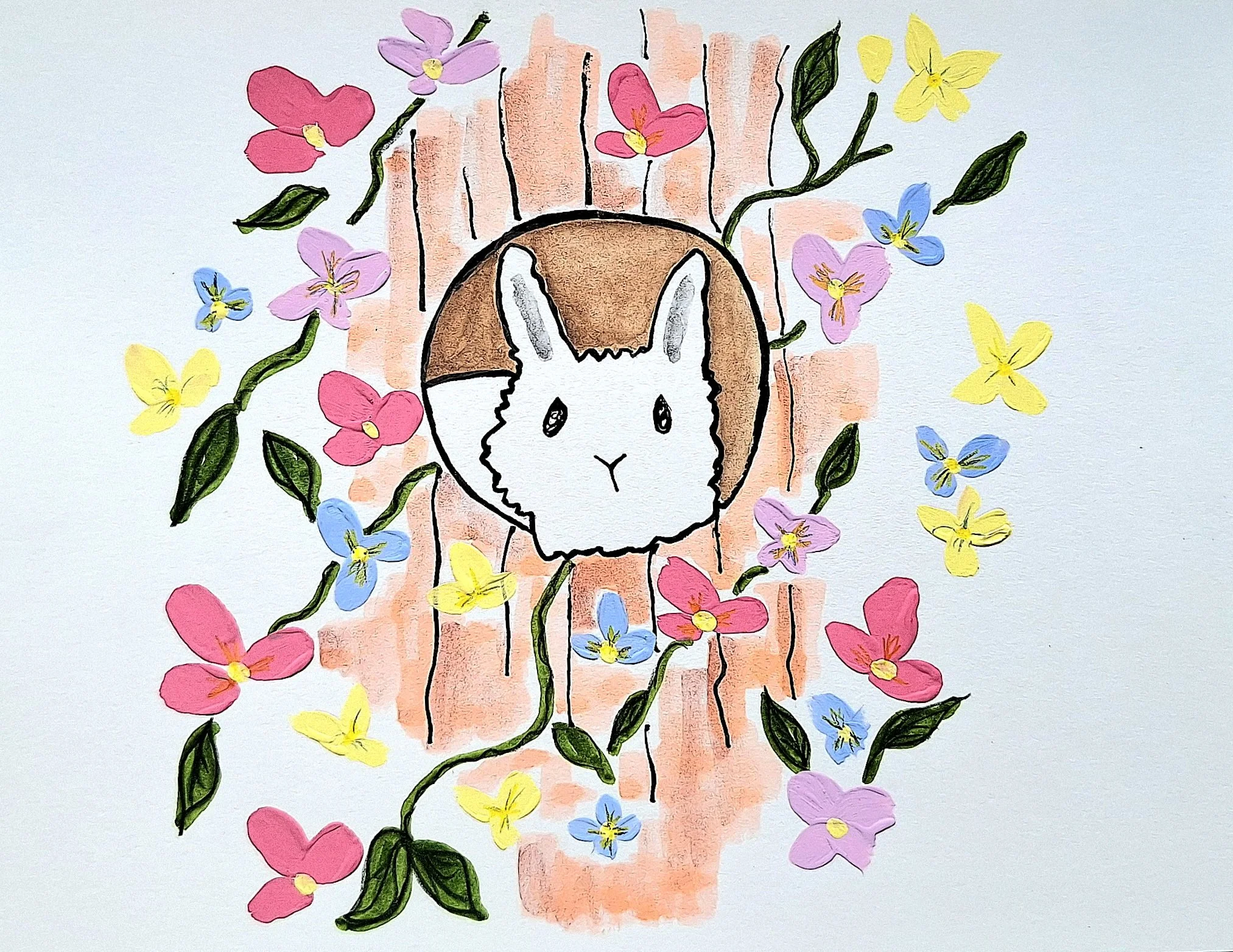 Burrow In The Blossom Tree