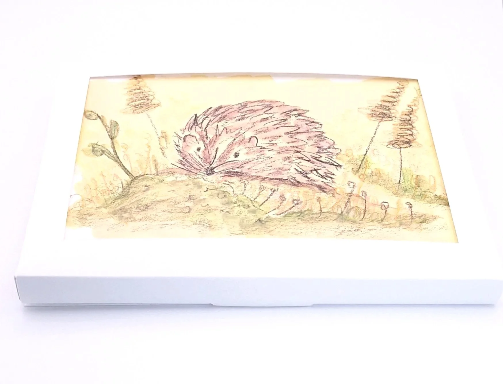Greetings Card of "Nestled in the Meadow" - Rachel & Sarah