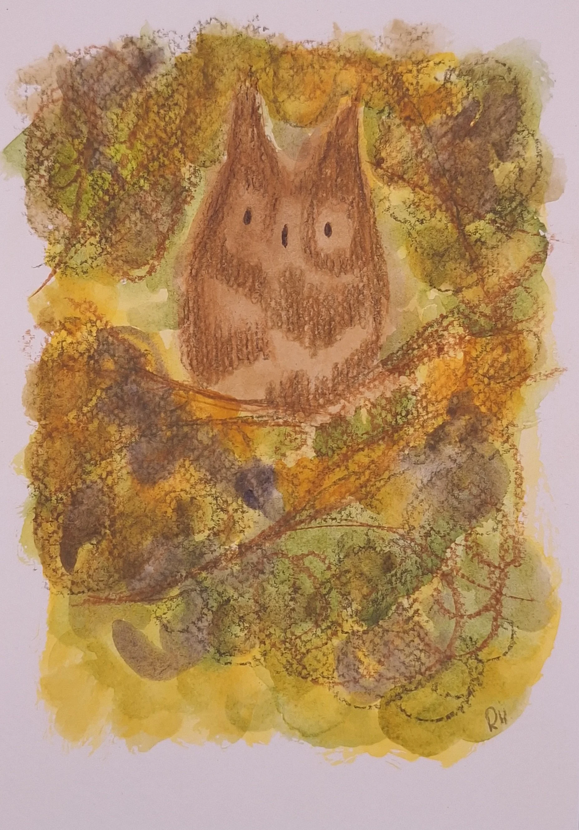 Gaze In The Moonlit Thicket