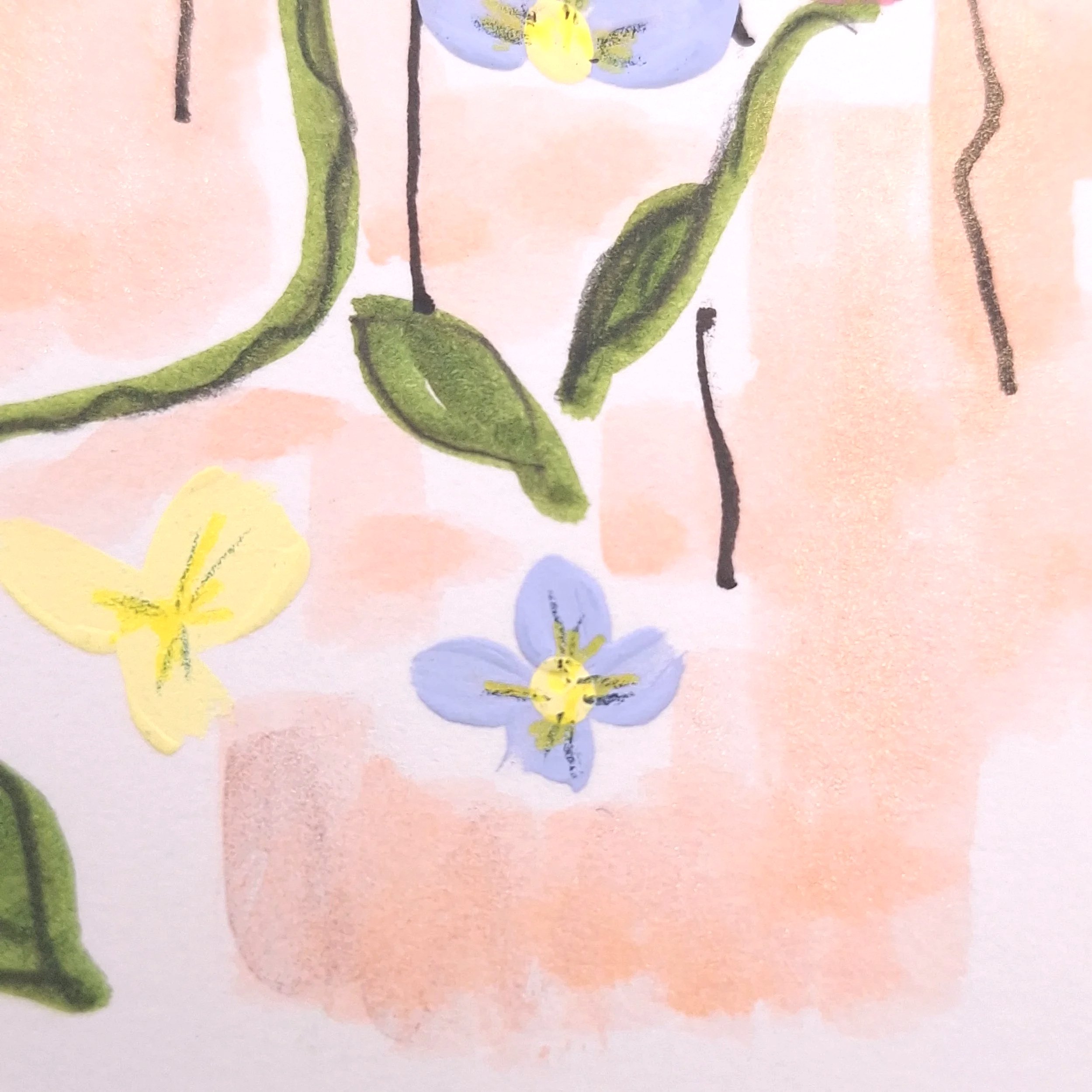Burrow in the Blossom Tree – Original - Rachel & Sarah