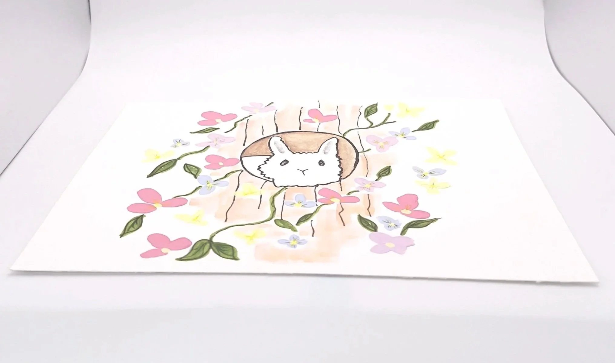 Burrow in the Blossom Tree – Original - Rachel & Sarah