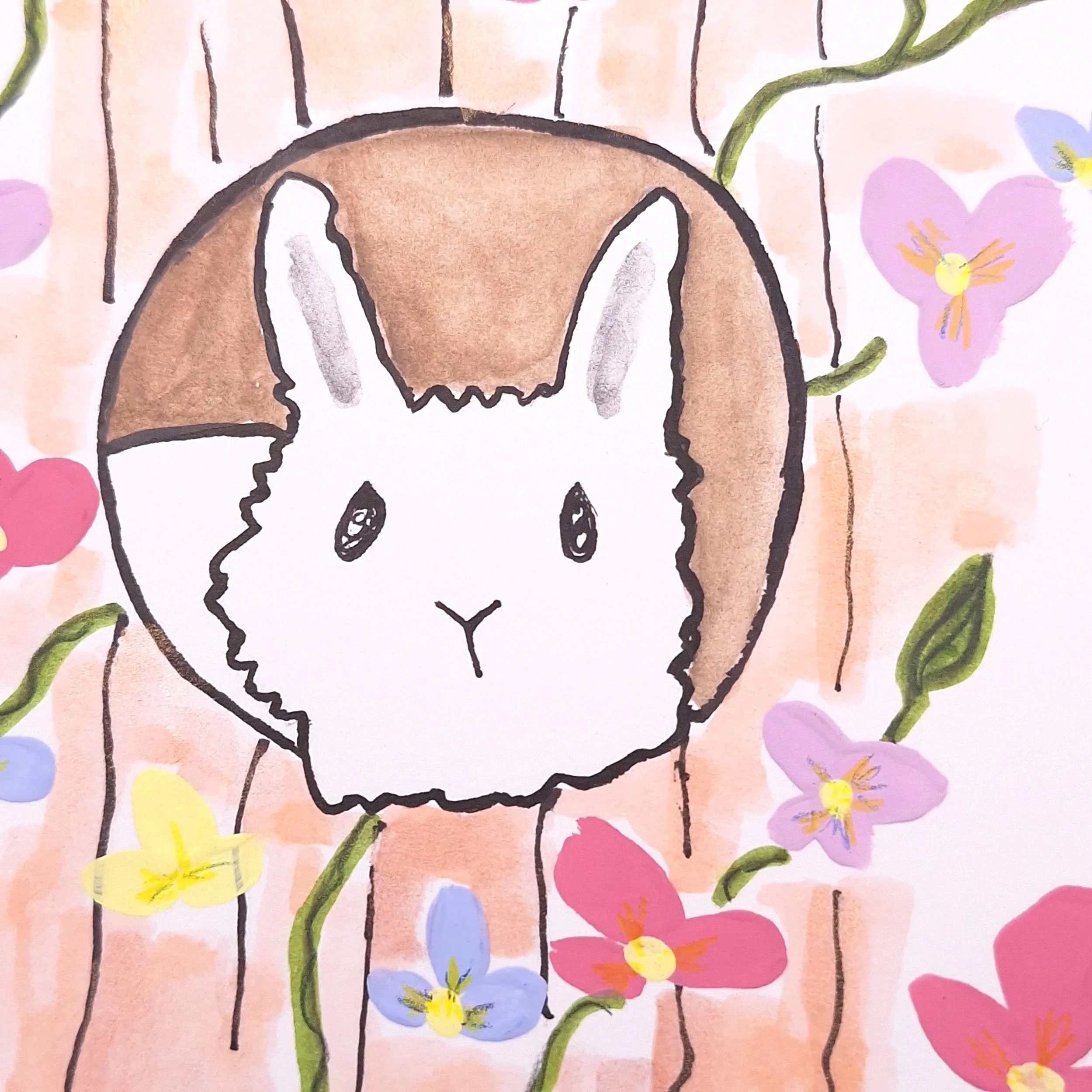 Burrow in the Blossom Tree – Original - Rachel & Sarah