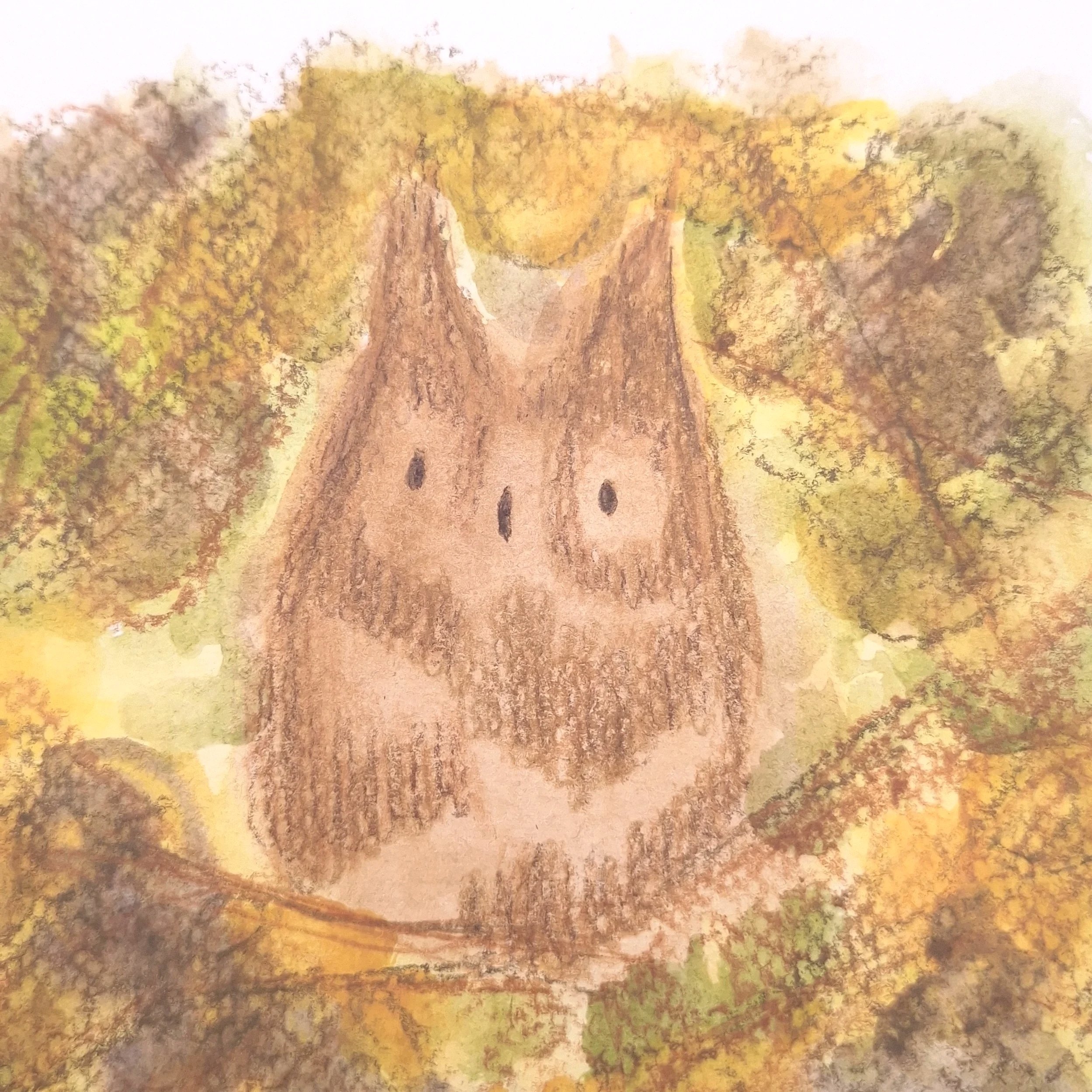 Gaze in the Moonlit Thicket – Original - Rachel & Sarah