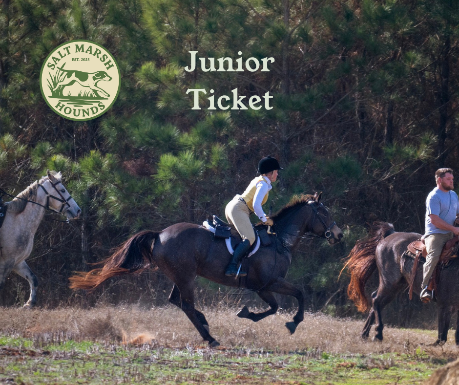 Junior Rider (<21 y/o) Ticket