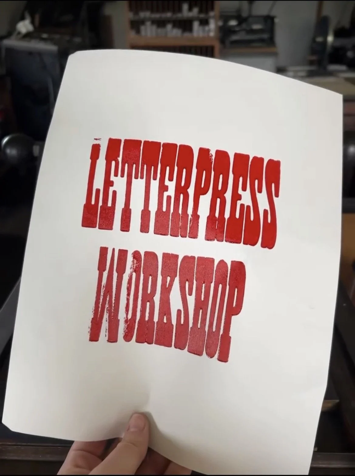 Learn to Letterpress - Saturday, July 25, 2026 (Uxbridge)