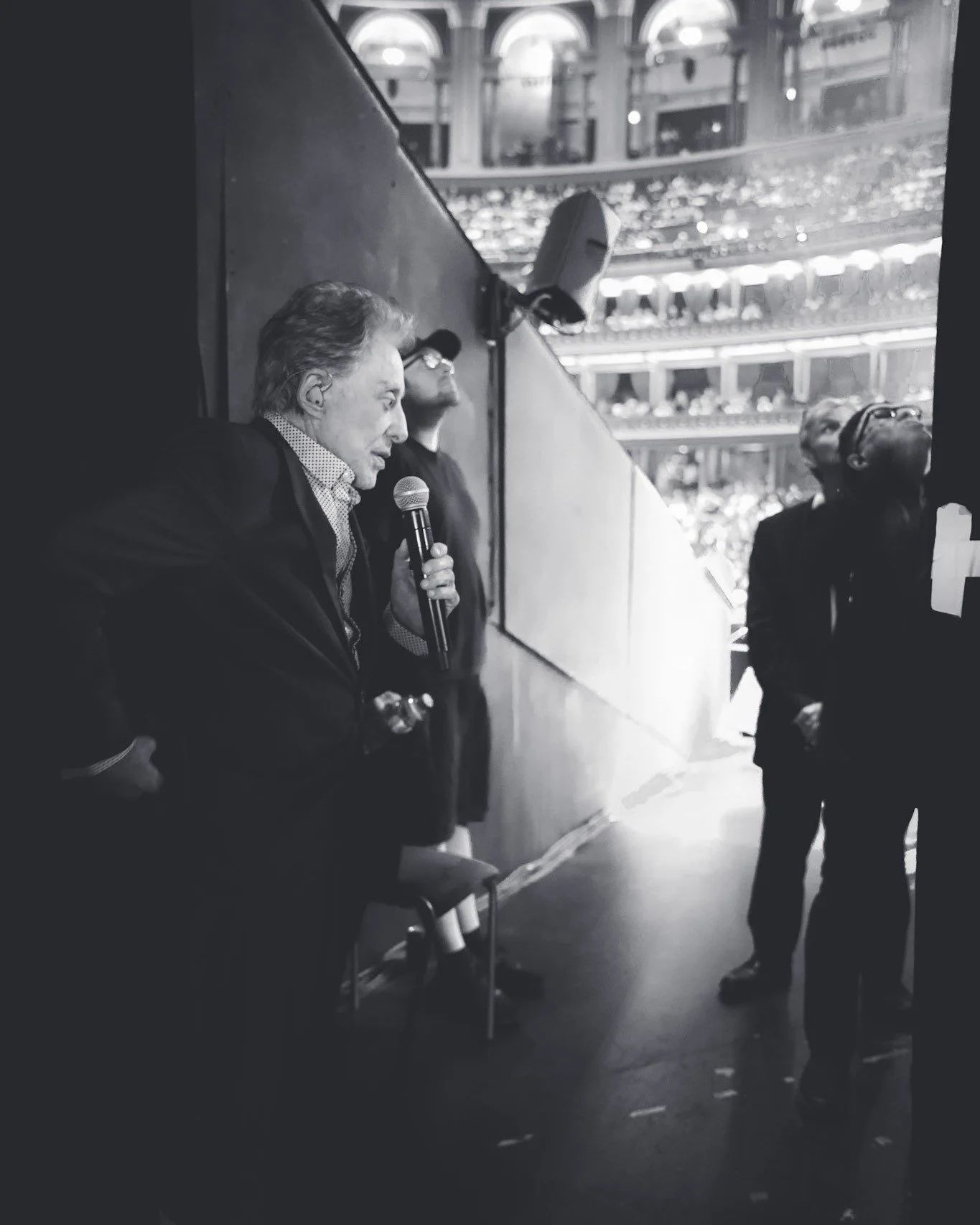 The wait is part of the magic. The voice they came for is just steps away.

#frankievalli #thefourseasons #musiclegend #timelessmusic #classicvoice #legendaryperformance #musicicon #iconicartist #legendfiles #stillgotthemagic #backstage #gettingready