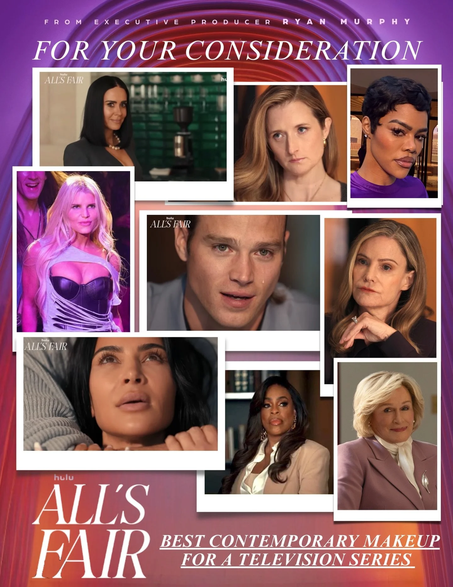 FYC &bull; MUAHS GUILD &bull; ALLS FAIR
Best Contemporary Makeup for a Television Series(non prosthetic)

MAKEUP DEPARTMENT:
DEPT HEAD - @k8biscoe 
ASST DEPT HEAD - me👩🏽&zwj;🎨
KEY - @makeittoglow 
KK MUA -  @dianashin 
GC MUA - @beauty_efx 
NNB MU