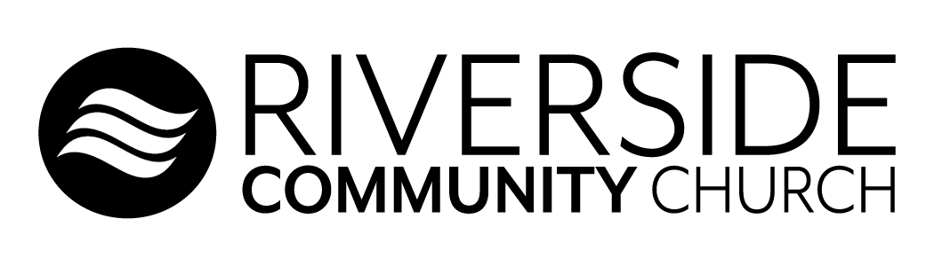 Riverside community church logo. Parter with The Masters Artificial Turf co. on Artificial Turf project.