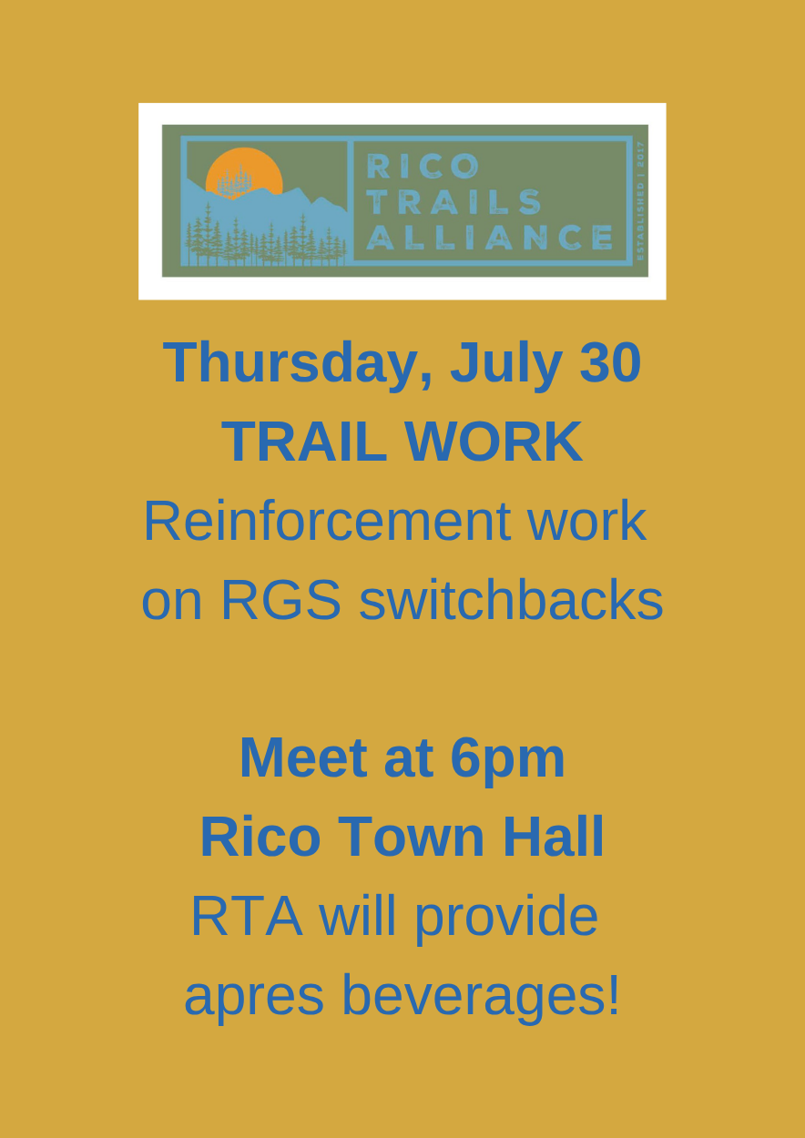 RTA Volunteer Trail Work Evening