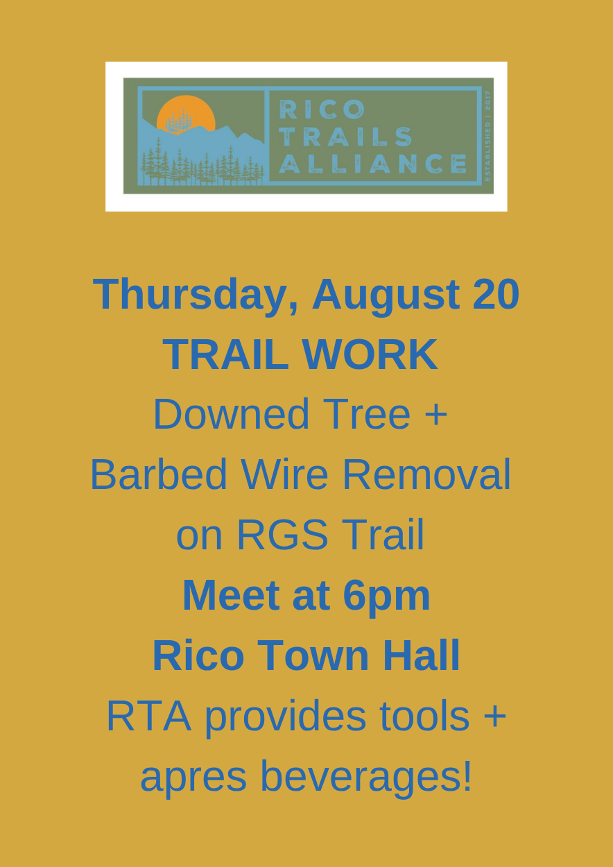 RTA Volunteer Trail Work Evening