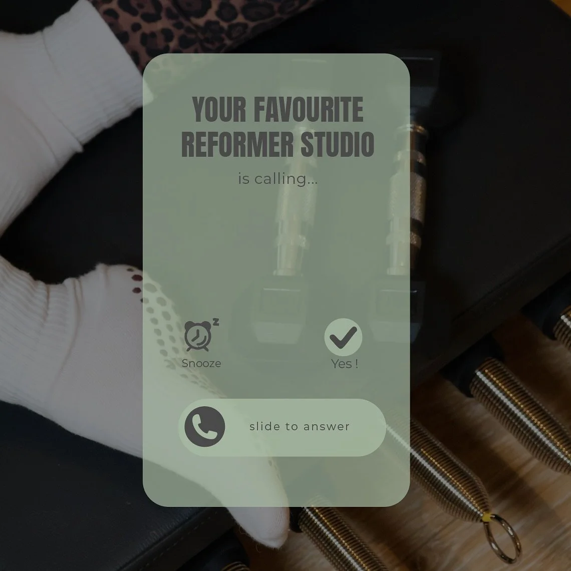 Your favourite Reformer studio is calling&hellip; are you answering? 📞✨From December 1st, we&rsquo;re adding early mornings + more evening classes to the schedule.
It&rsquo;s a big few weeks ahead don&rsquo;t snooze it&hellip; book your Reset now be