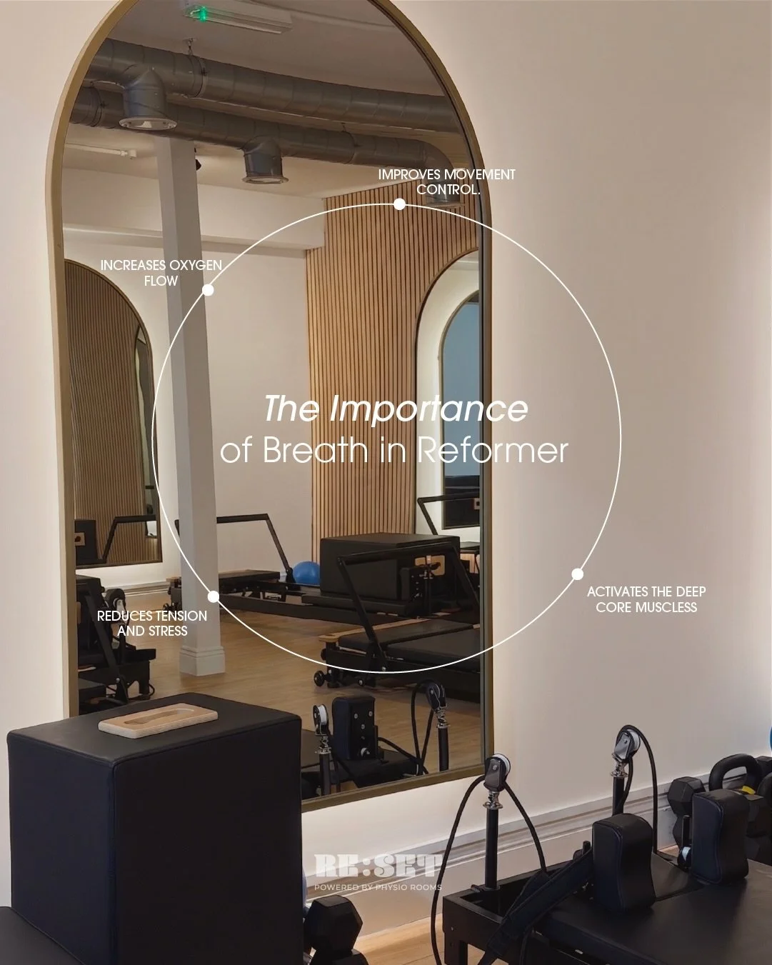 Most people focus on the movement.
The real magic is in the breath.

Breath work on the reformer helps improve control, activate deeper core muscles, reduce tension, and bring more awareness into every movement.

Once you learn how to breathe properl