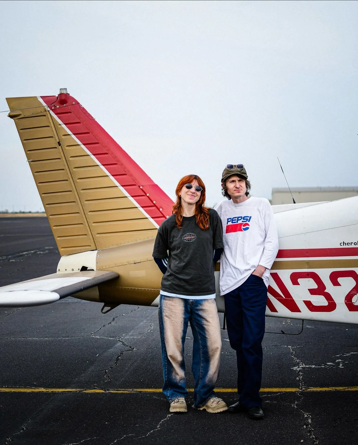 we&rsquo;re literally FLYING on this tour ✈️ thanks to our HOT PILOT @weslie_g19 we were able to ride (and fly a little) a single engine Piper Cherokee on our day off in OKC and it made our allnighter dreams a reality 🙏🏼

it&rsquo;s a CRIME we don&