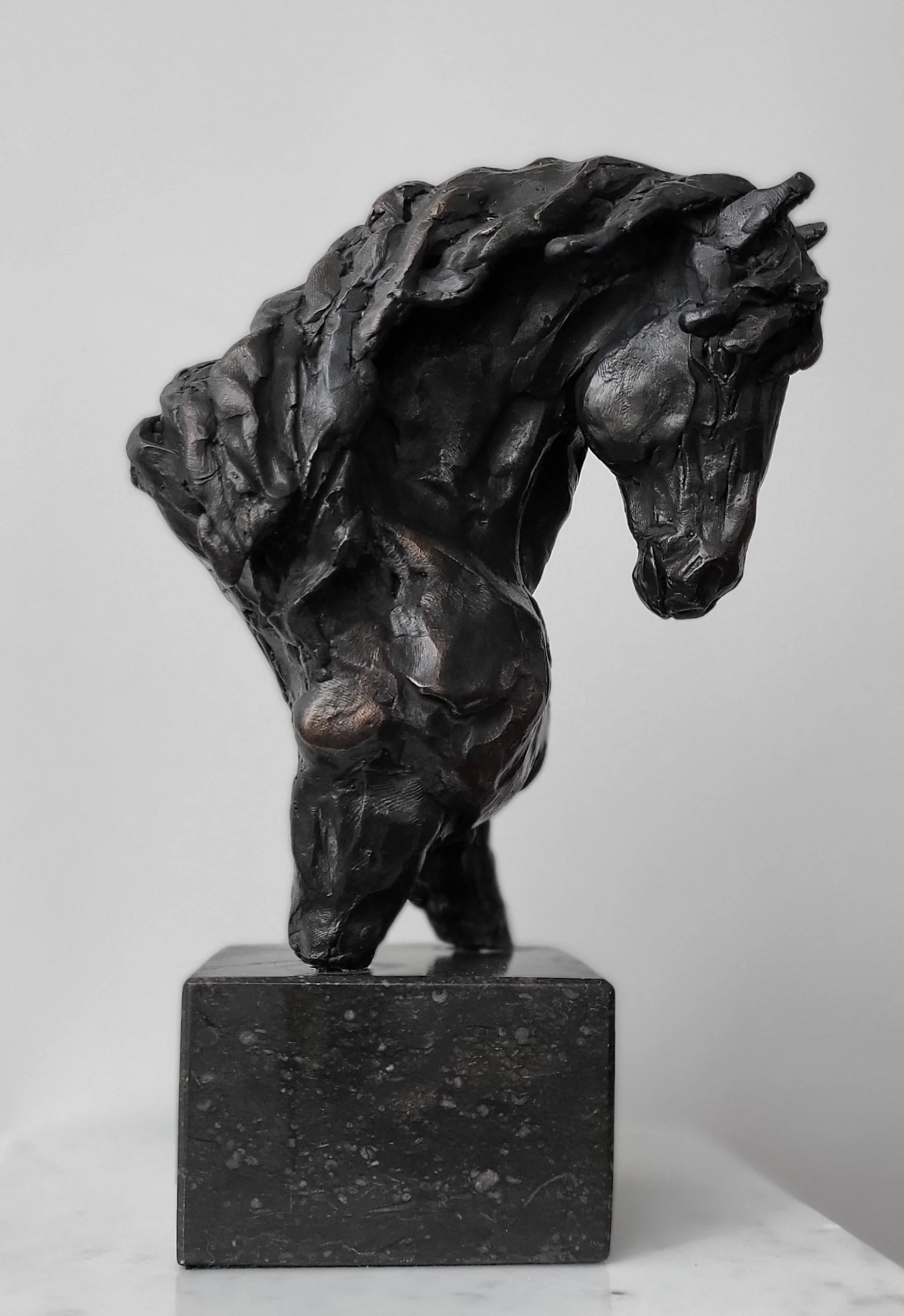 Annuska ’t Hart · Black Pearl, bronzen sculptuur, €1.000