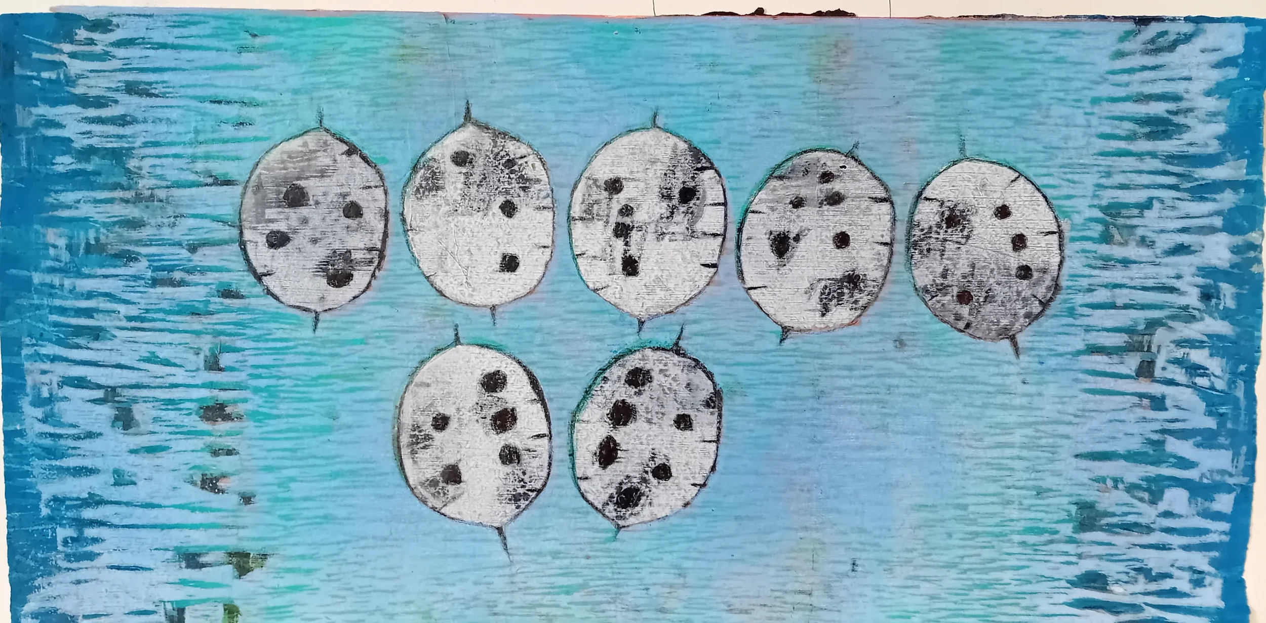 Willy van der Duyn, tuin 10 45x75cm.webp