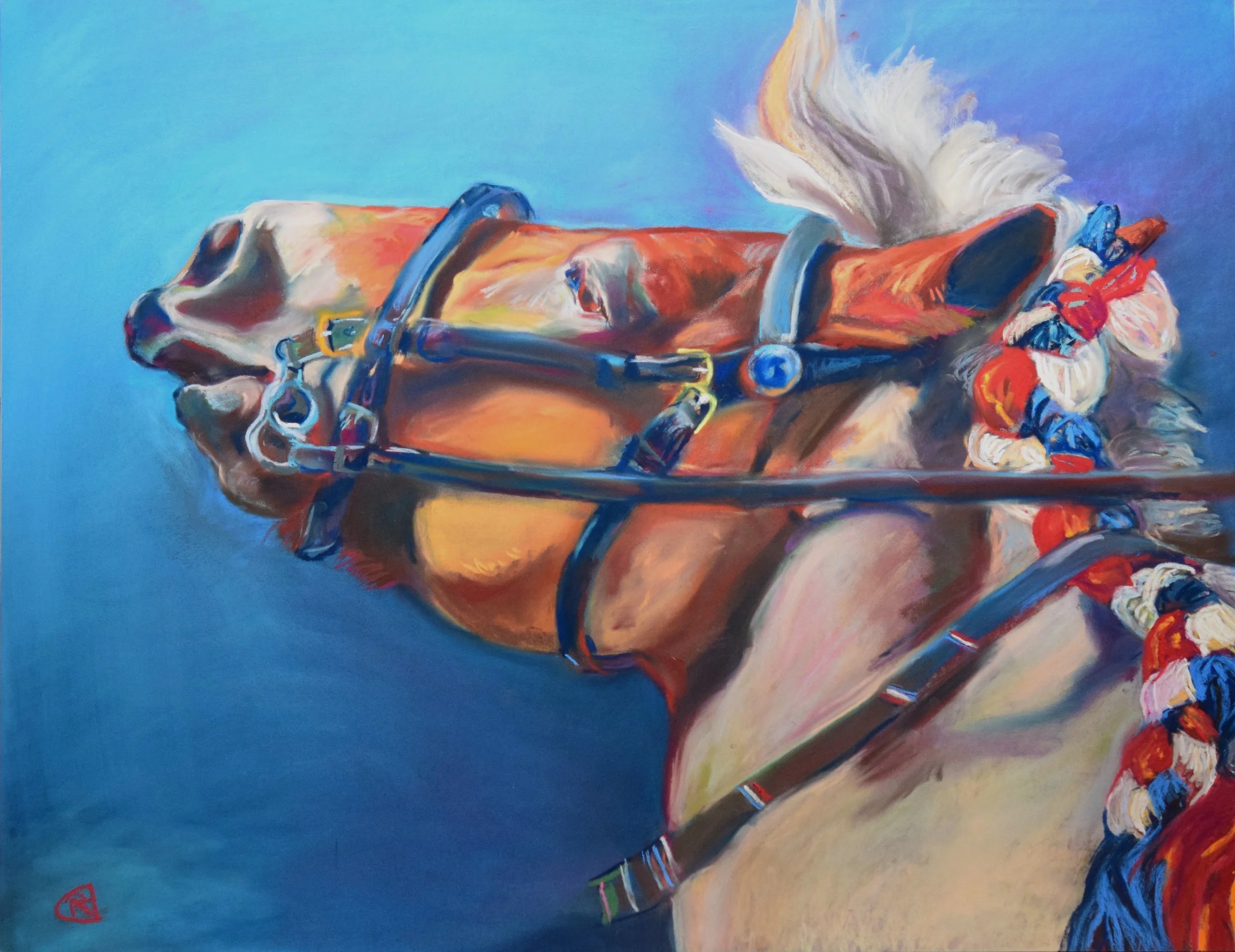 Renate Hofsteede · 1 PK, pastel op pastelpapier, 57 × 72 cm, €950