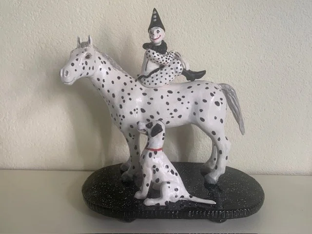 Karen Cantrell · Femke, Spotted Horse , keramiek, VERKOCHT