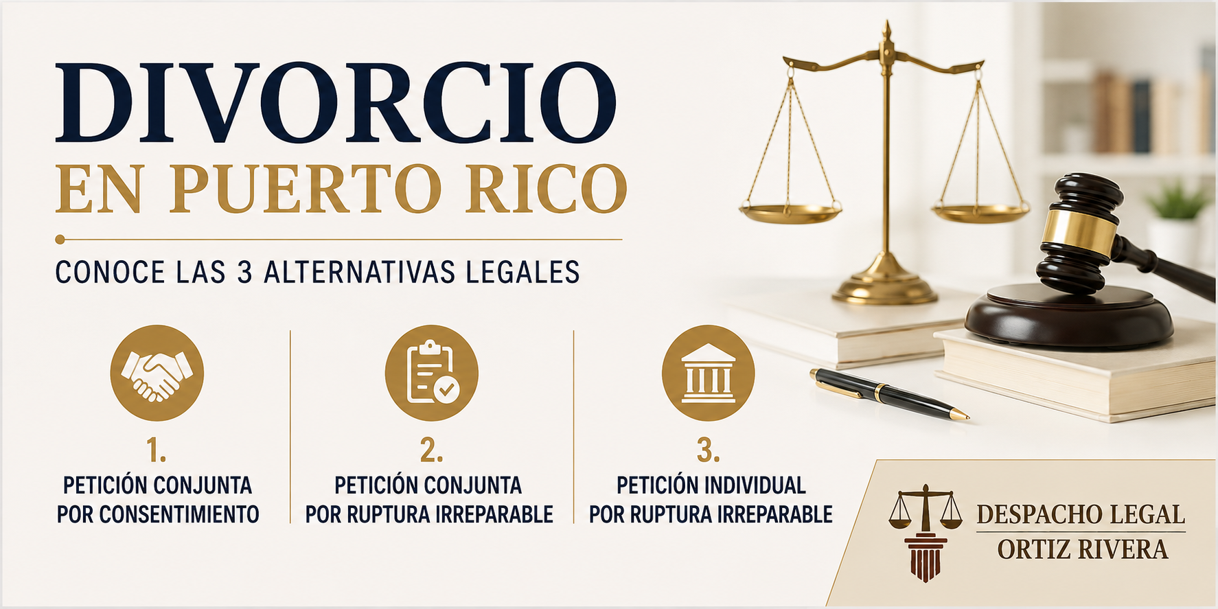 Divorciarse en Puerto Rico: tres alternativas que conviene conocer